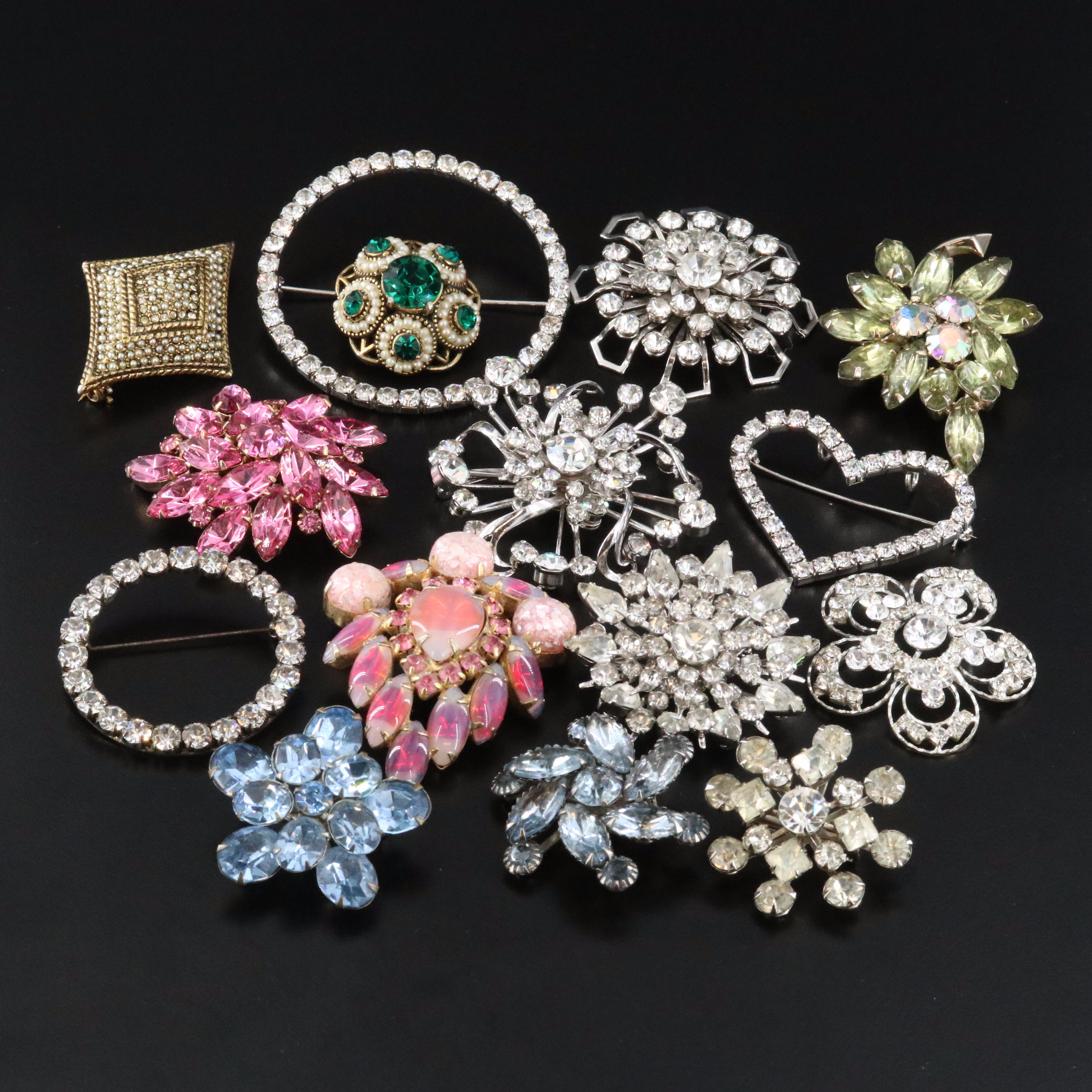 Coro and Hollycraft Featured in Vintage Brooch Collection