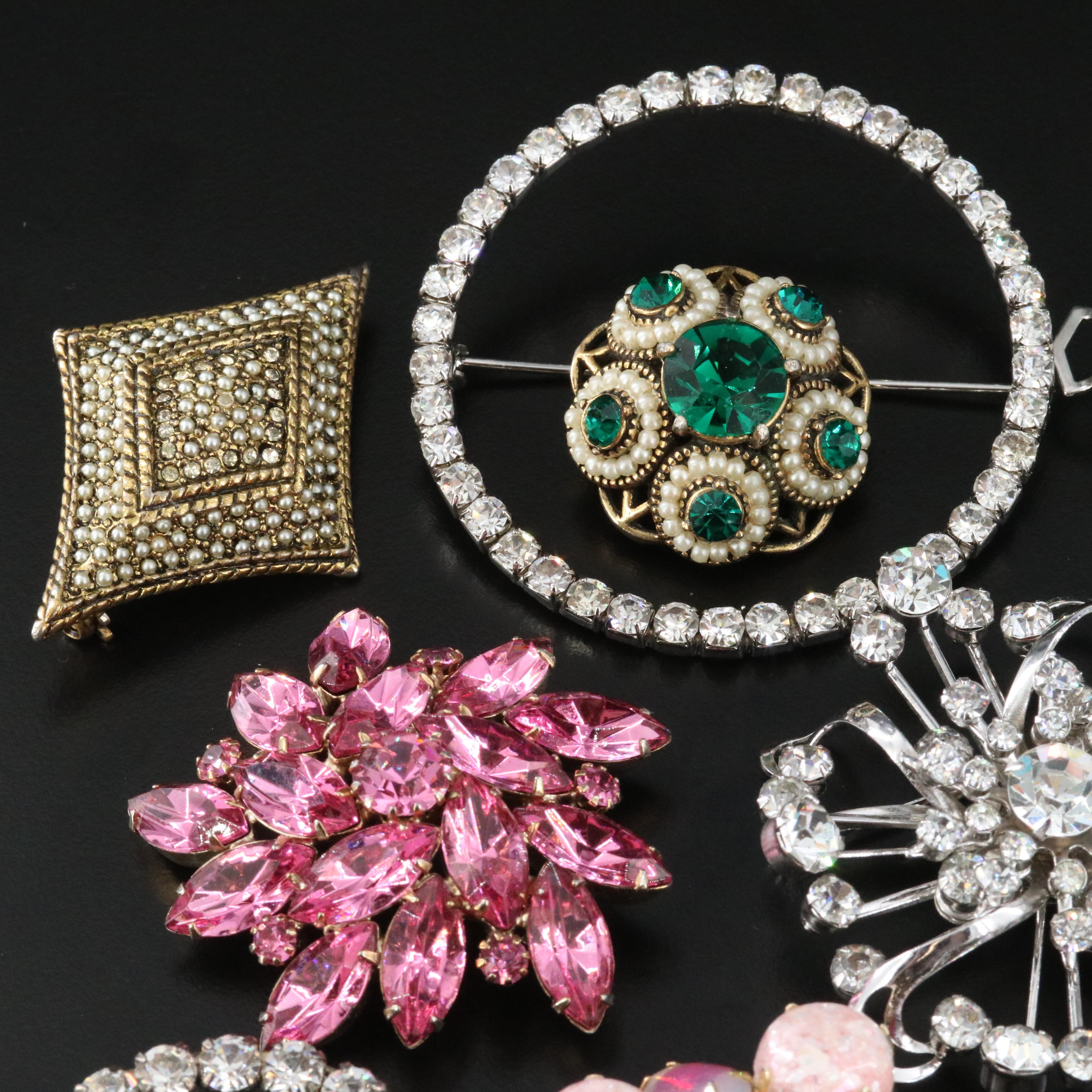 Coro and Hollycraft Featured in Vintage Brooch Collection