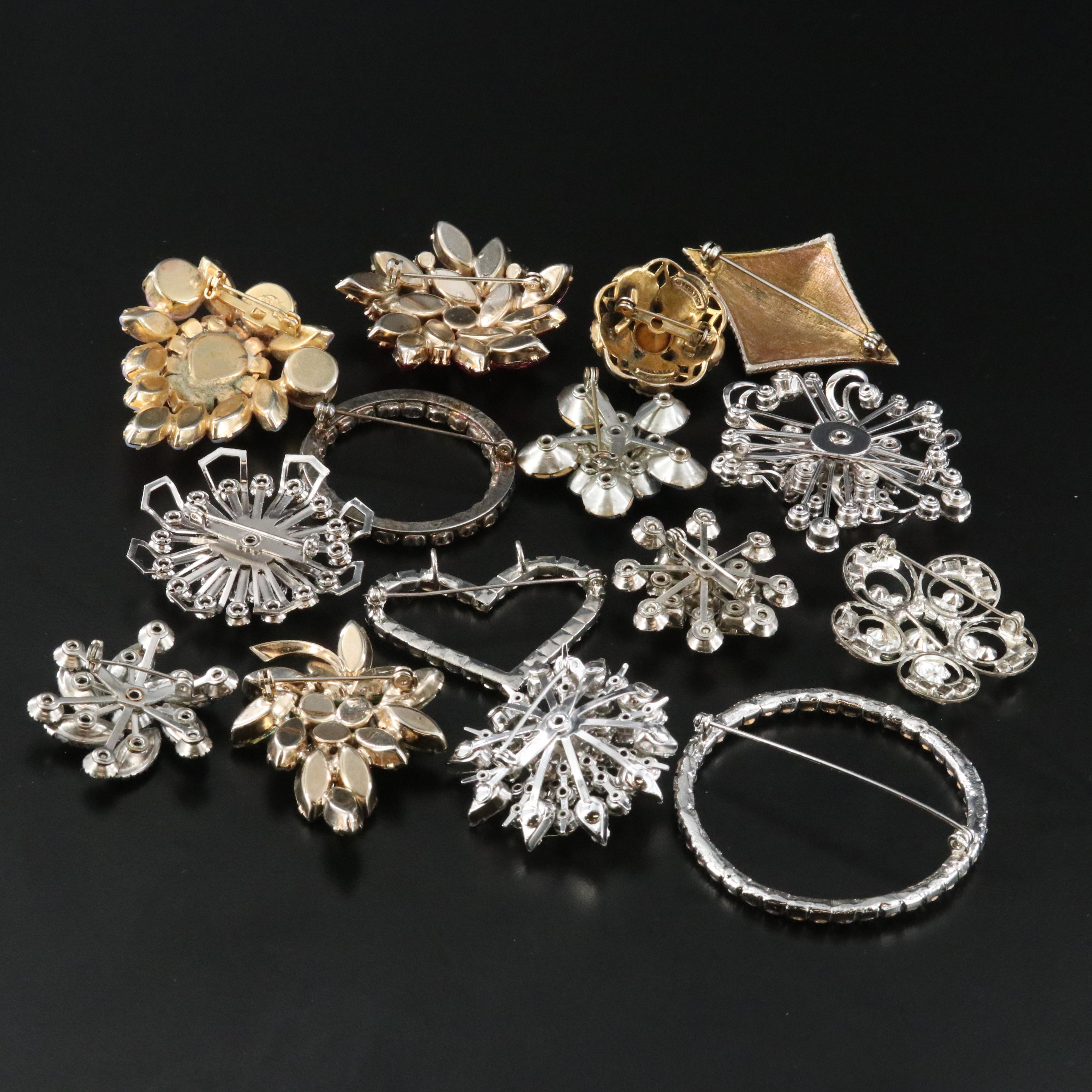 Coro and Hollycraft Featured in Vintage Brooch Collection