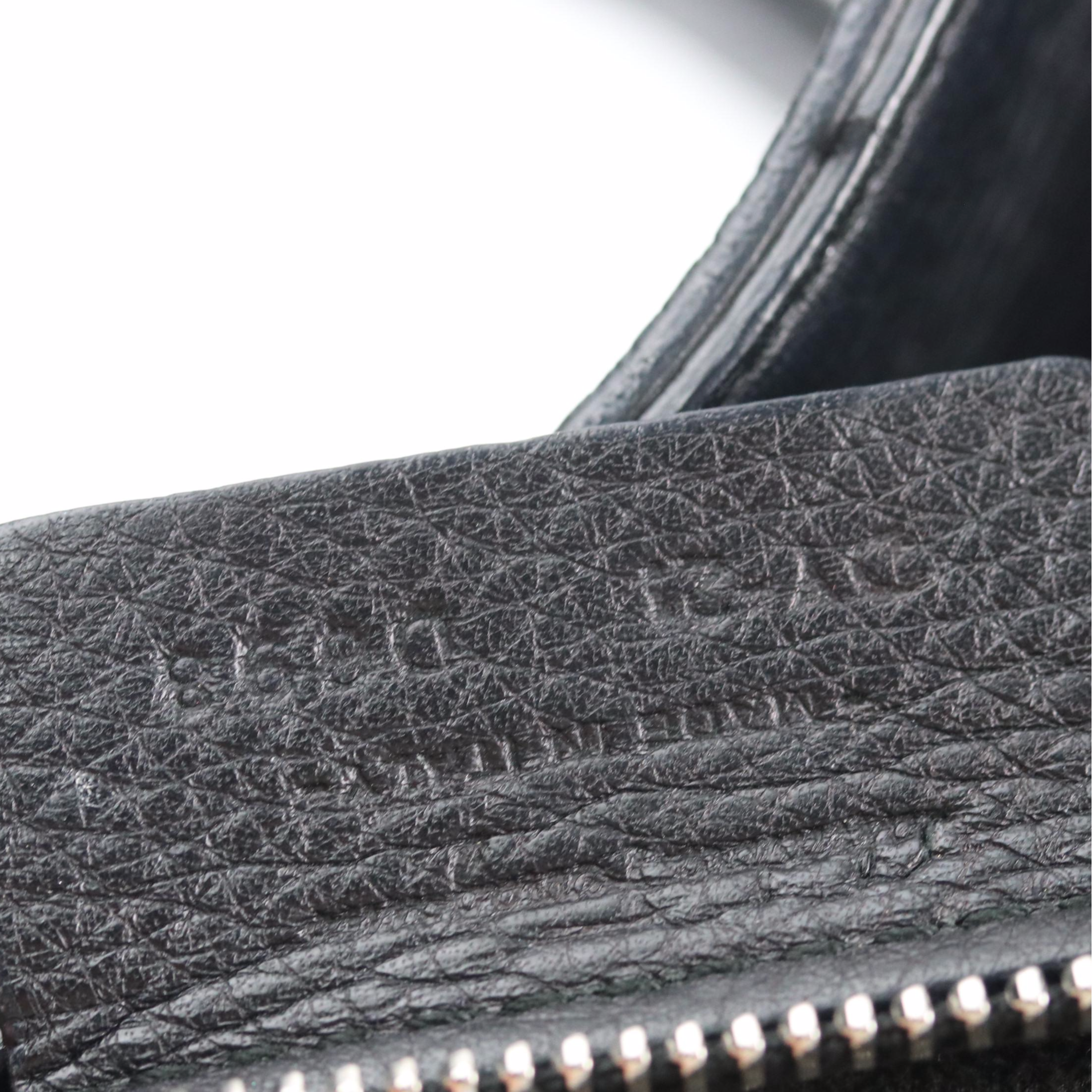 Salvatore Ferragamo Calfskin Grain Leather Shoulder Bag with Gancini Hardware