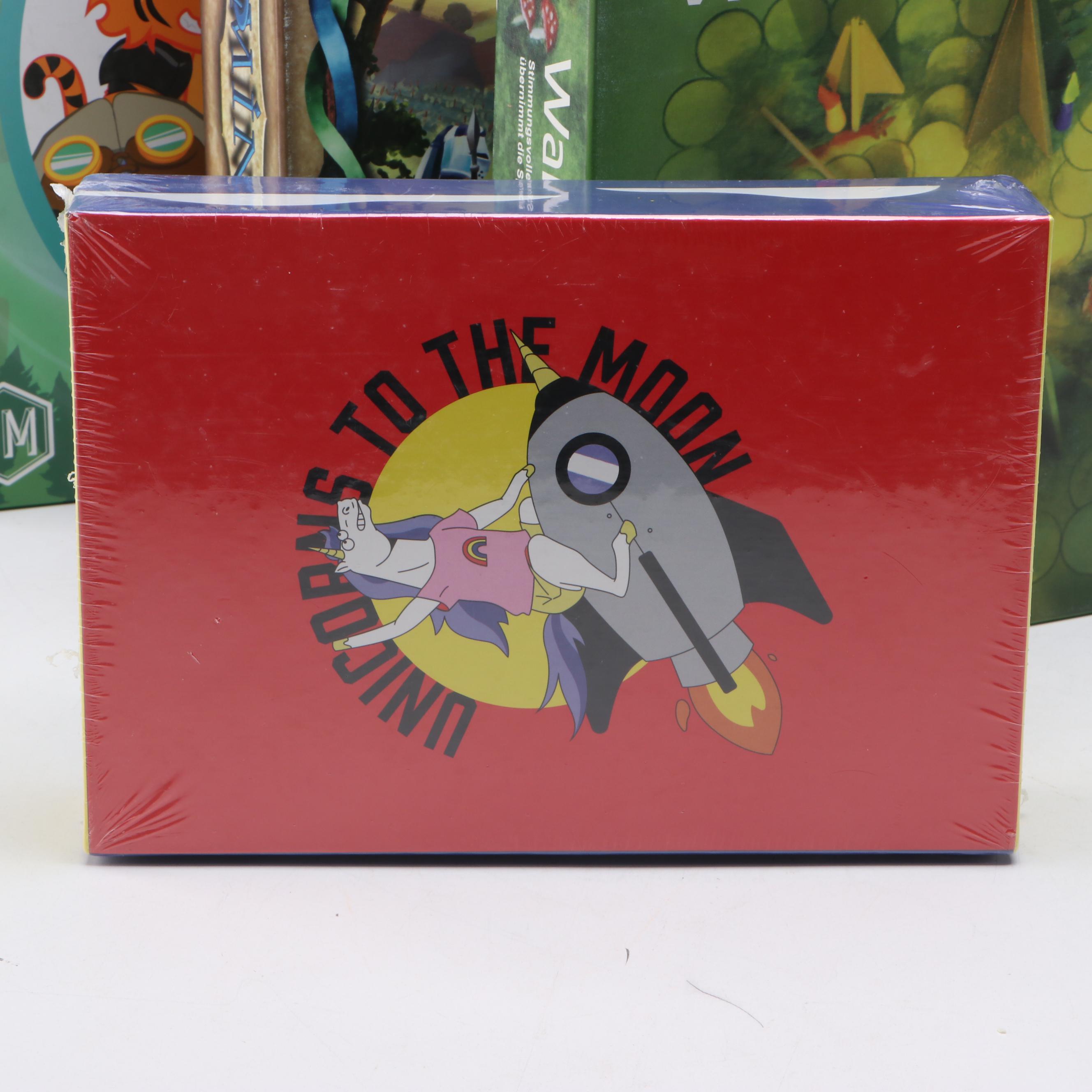 "Unicorns to the Moon" with More Board Games