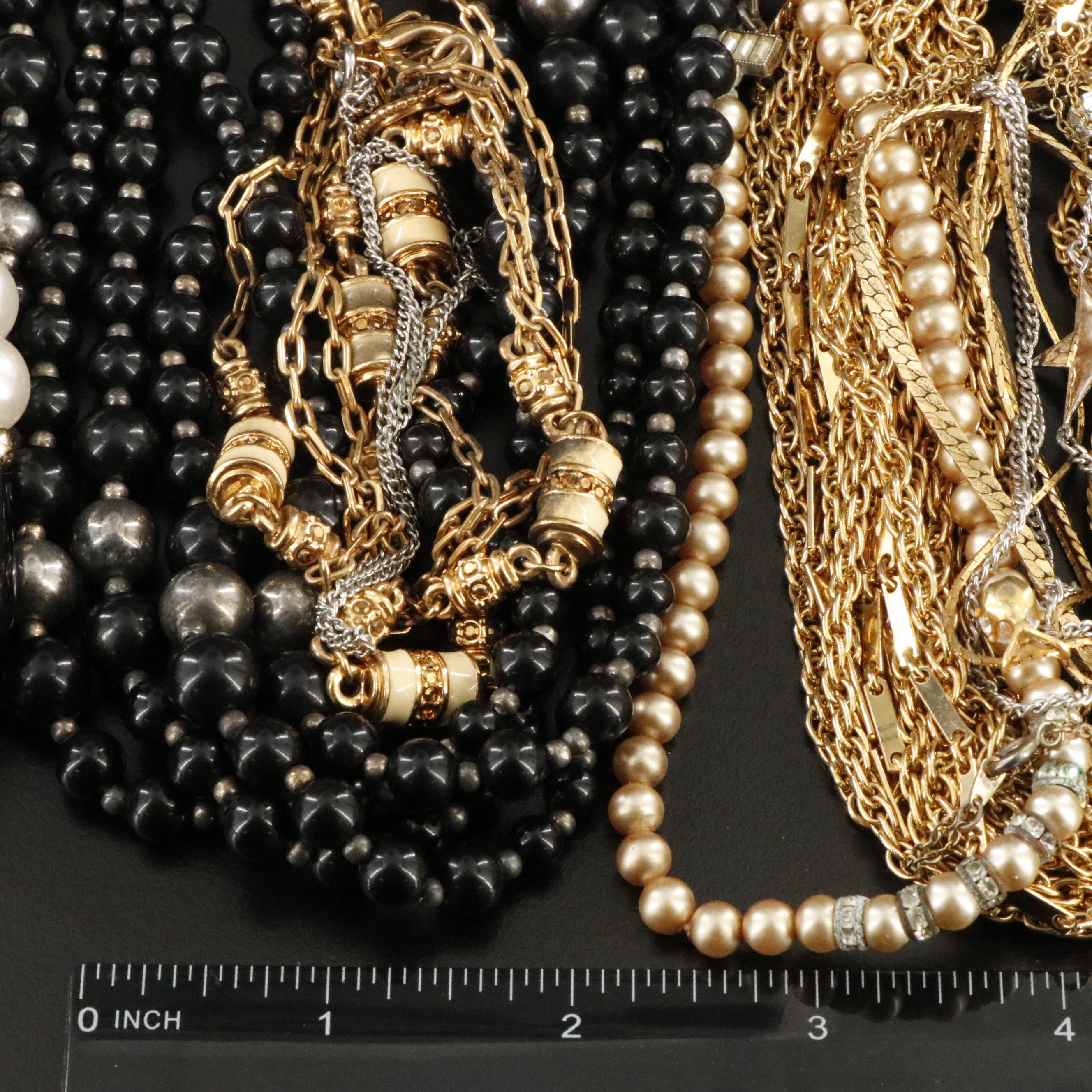 Jewelry Selection Featuring Pearls, Faux Pearls and Sterling