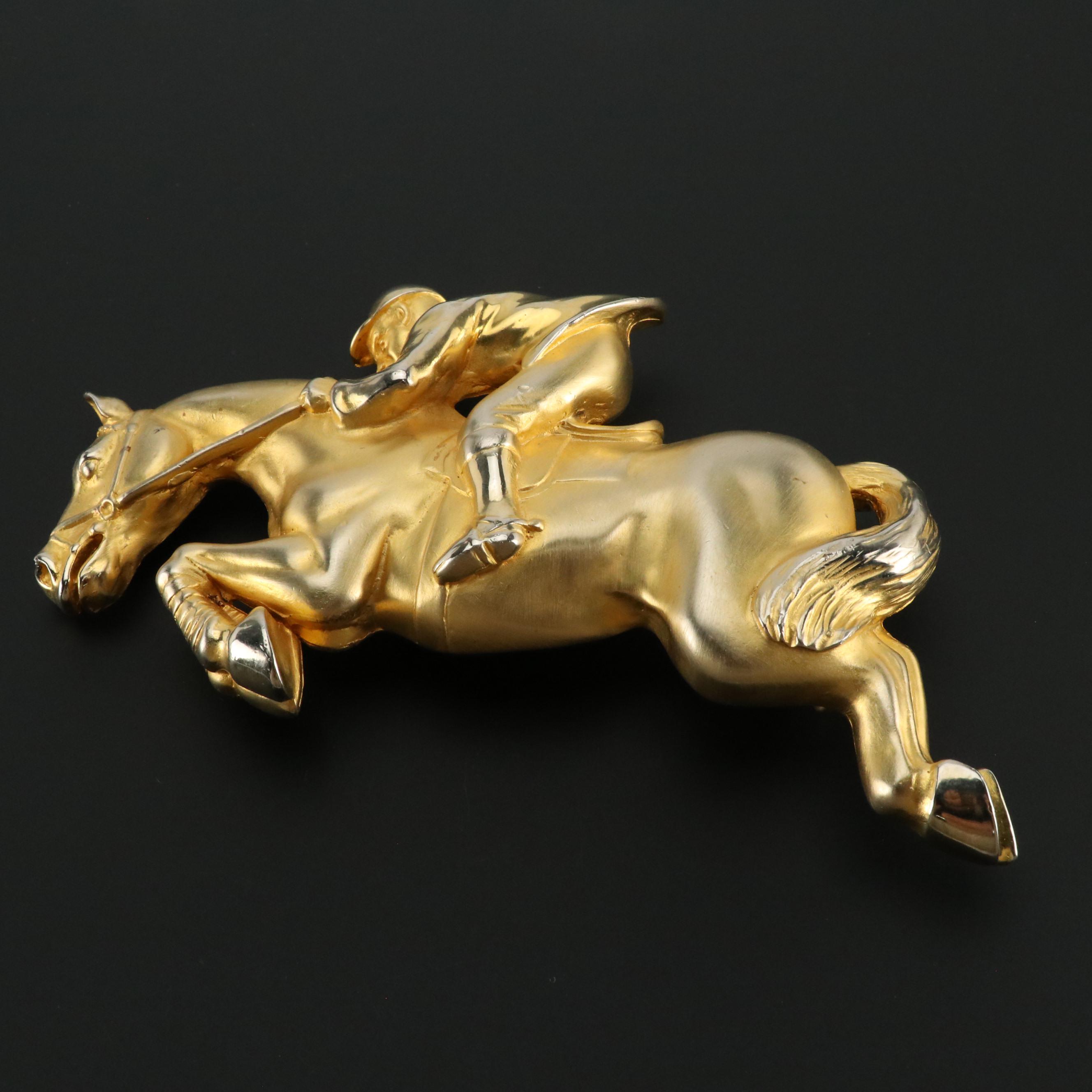 Christopher Ross, Susan Maddox, and Other Vintage Metal Statement Belt Buckles