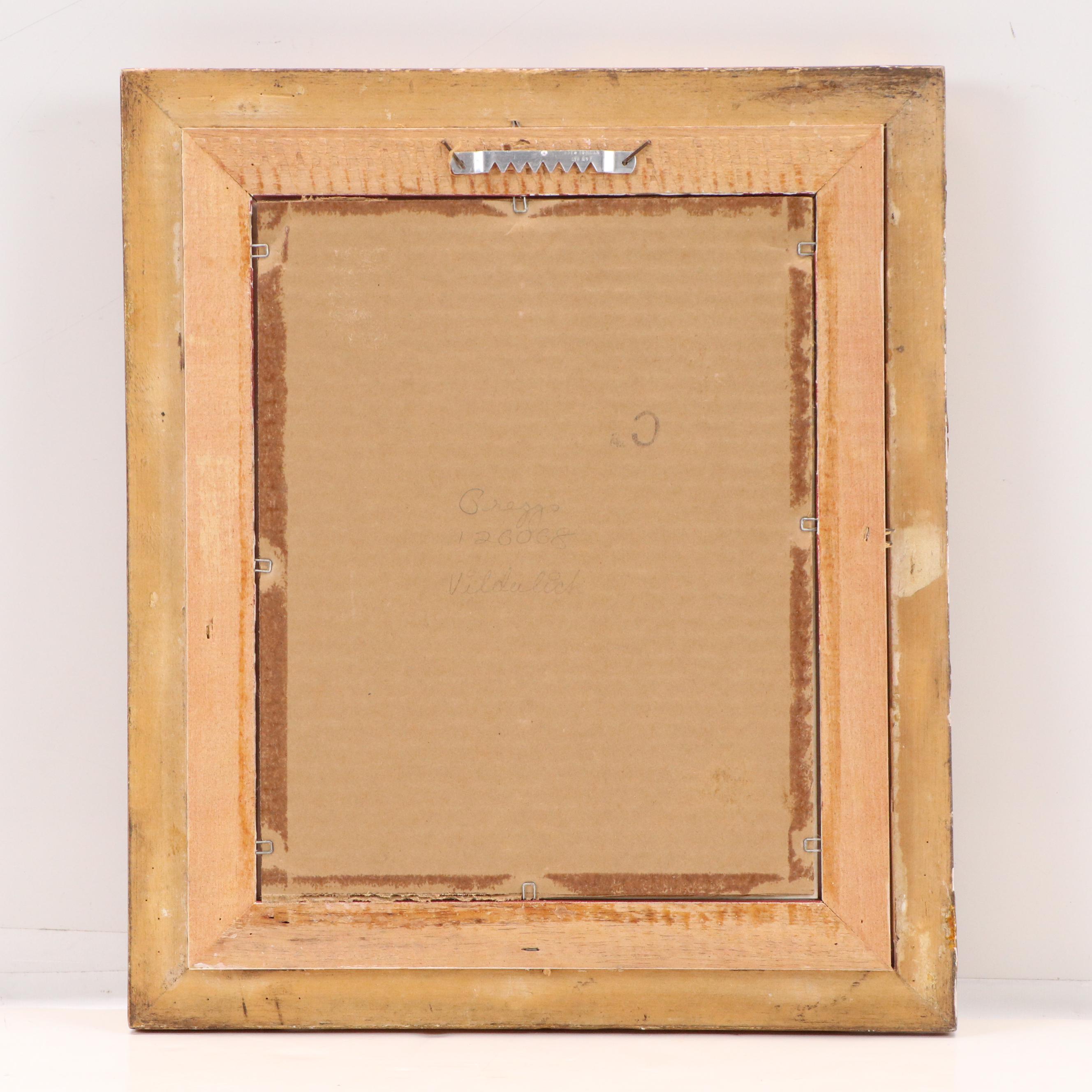 Chinese Huaniaohua Gouache Painting on Cork, 20th century