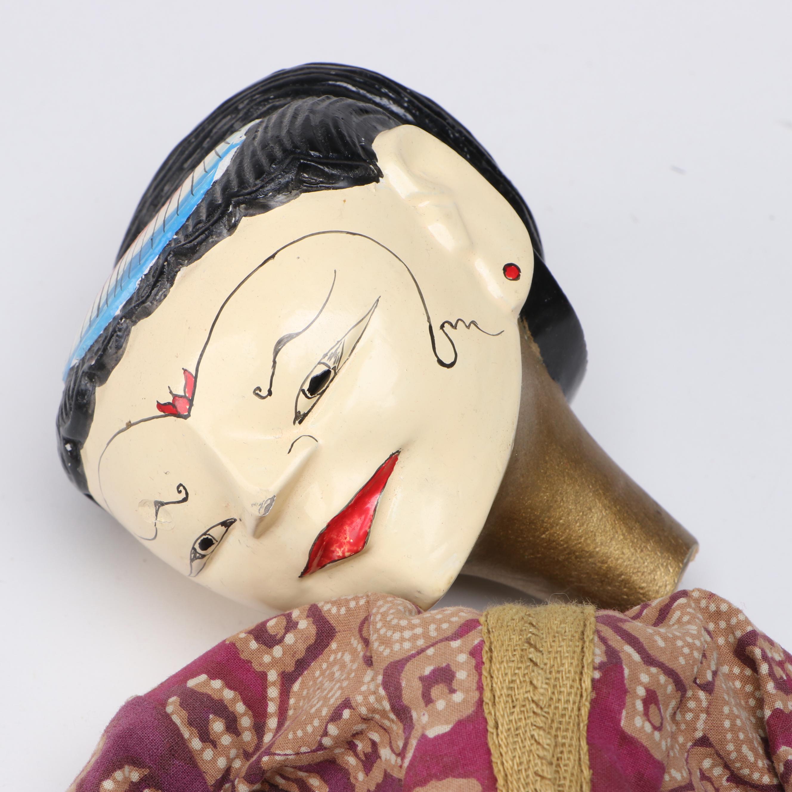 Indonesian Wayang Golek Wooden Puppets