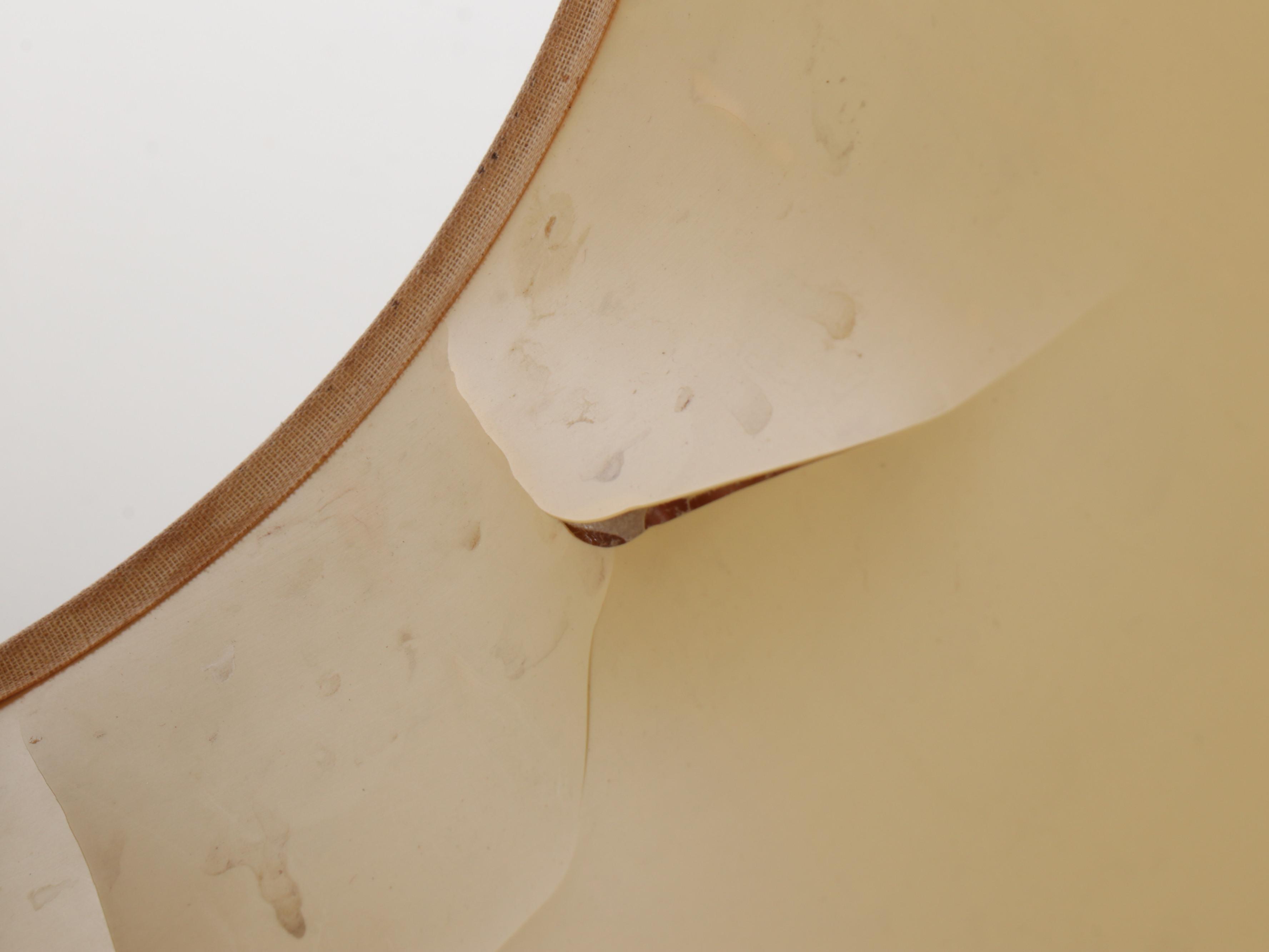 Etched Brass Elephant Table Lamp with Pleated Shade