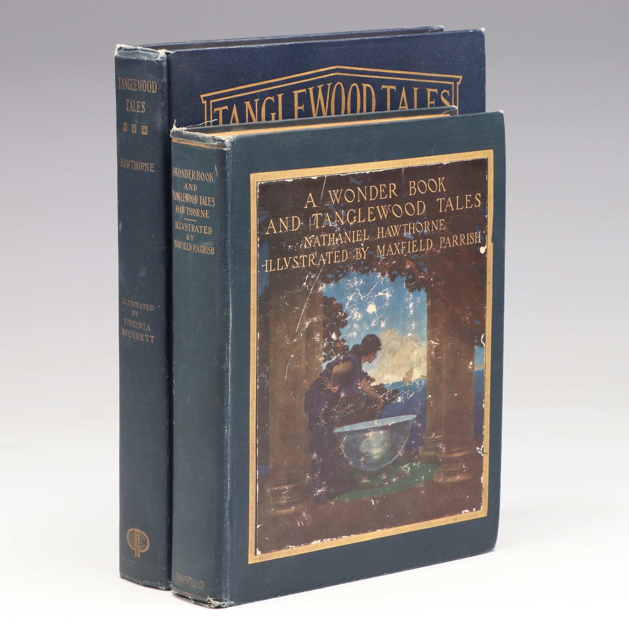 Maxfield Parrish Illustrated "A Wonder Book" and More by Nathaniel Hawthorne
