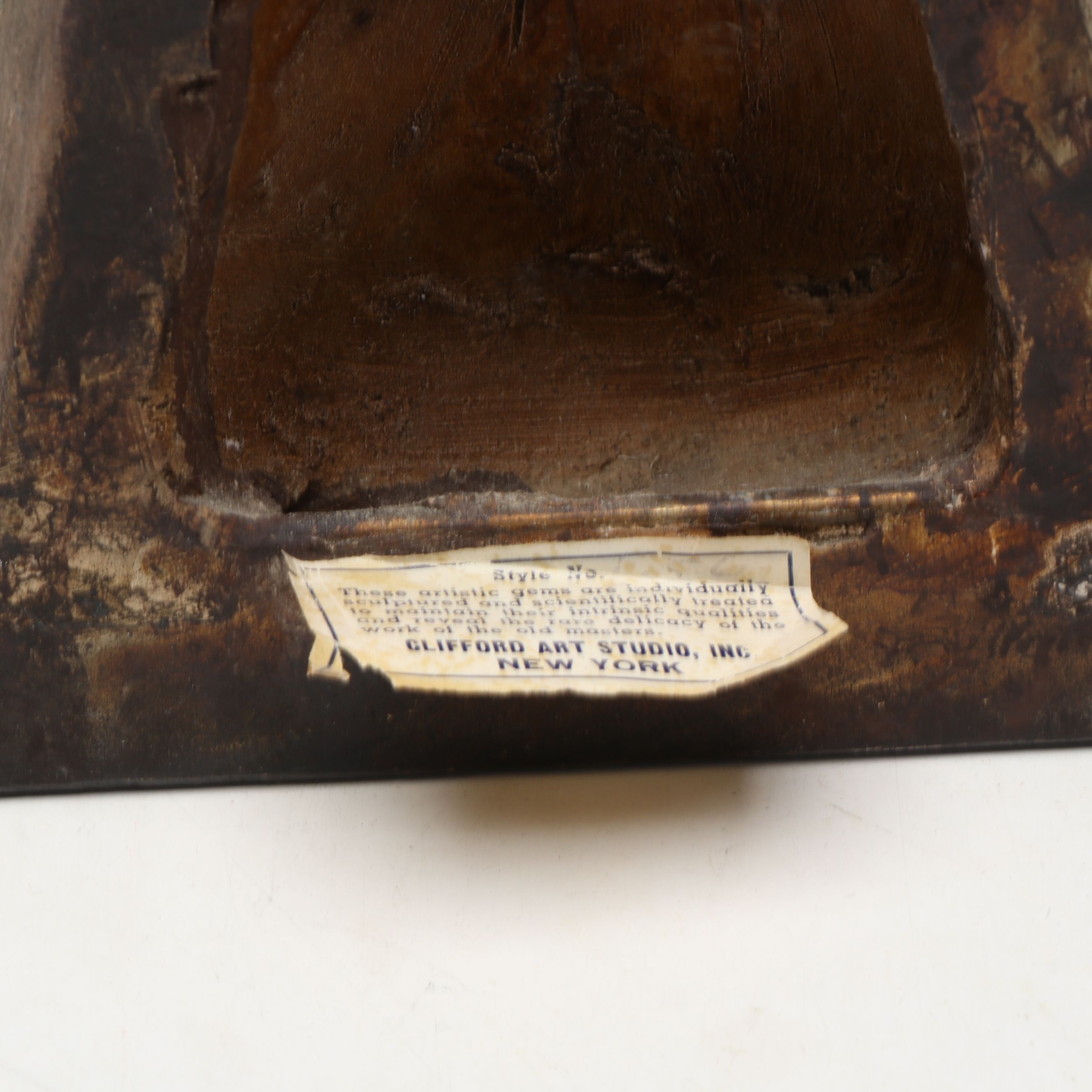 Clifford Art Studio Painted Composite Tuscan Style Corbel Shelves