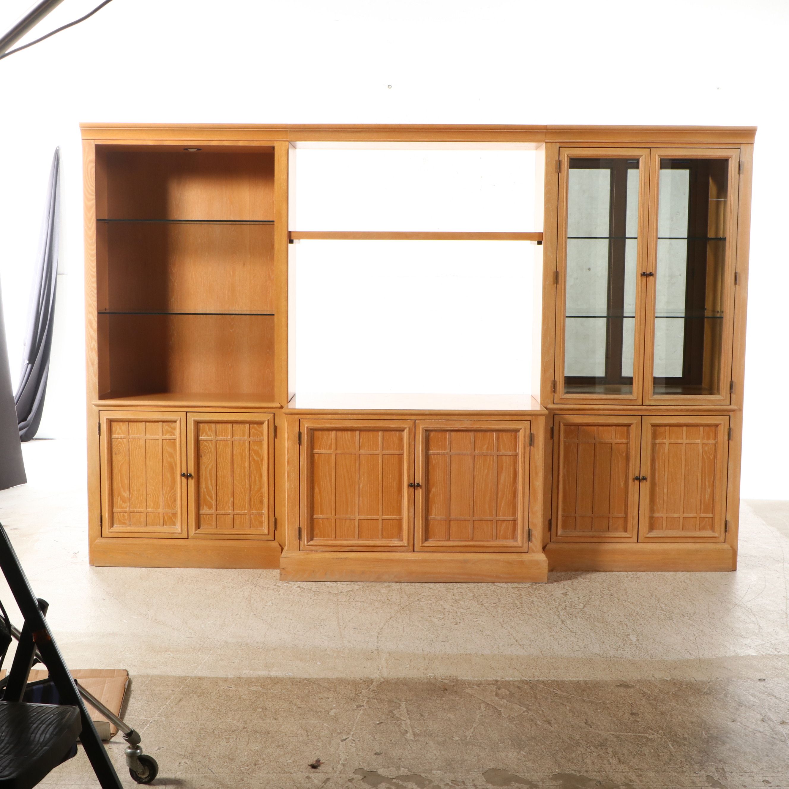 Furniture Fair Oak Display Cabinet