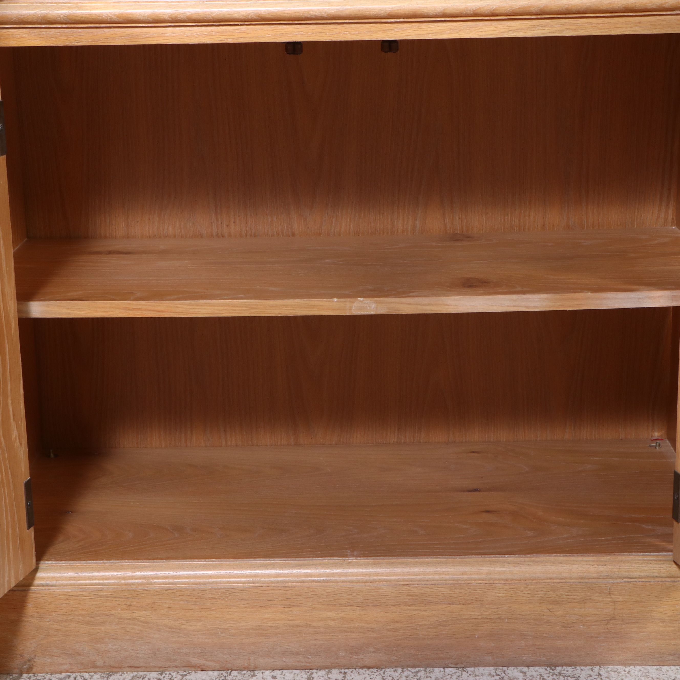 Furniture Fair Oak Display Cabinet