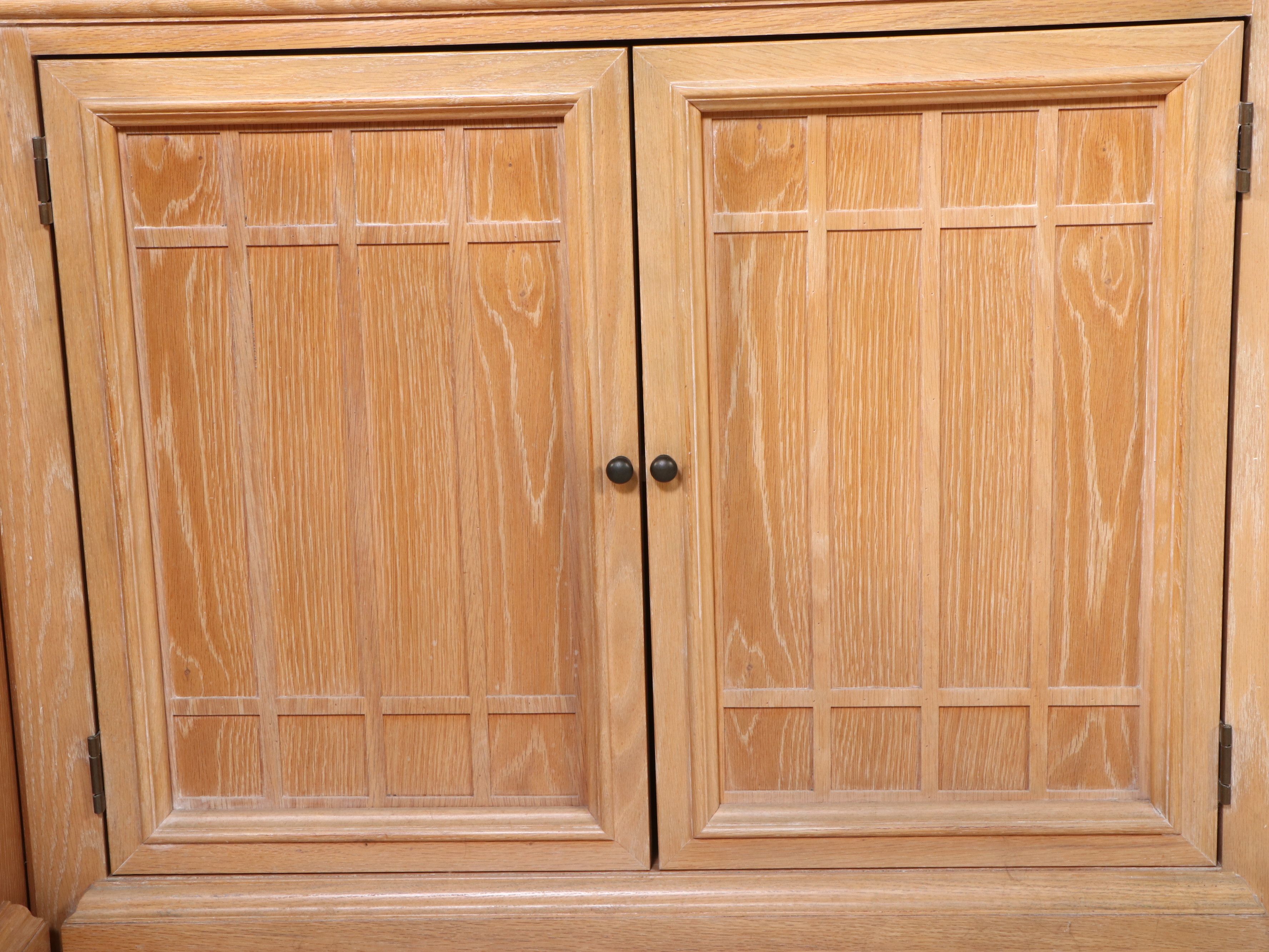 Furniture Fair Oak Display Cabinet