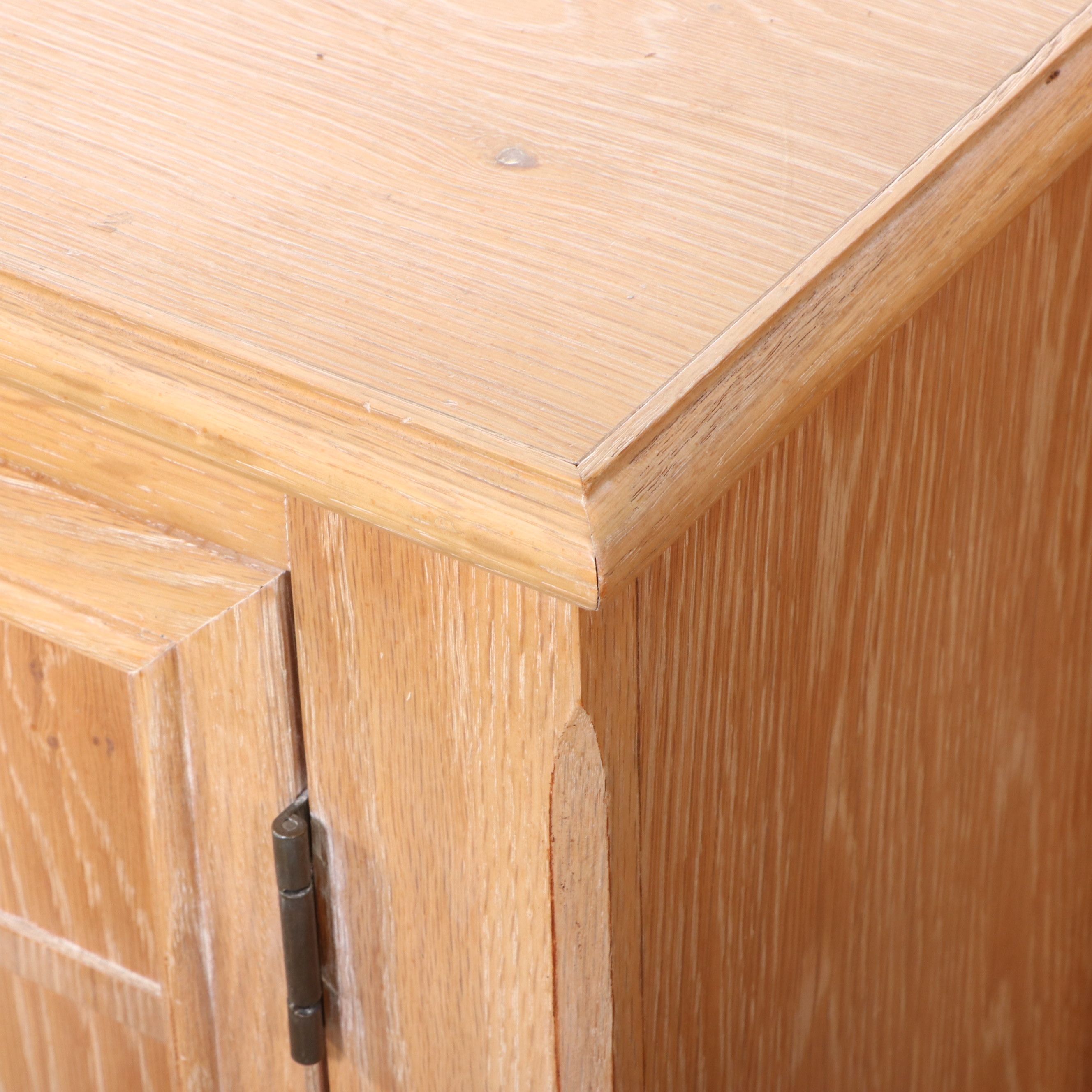 Furniture Fair Oak Display Cabinet