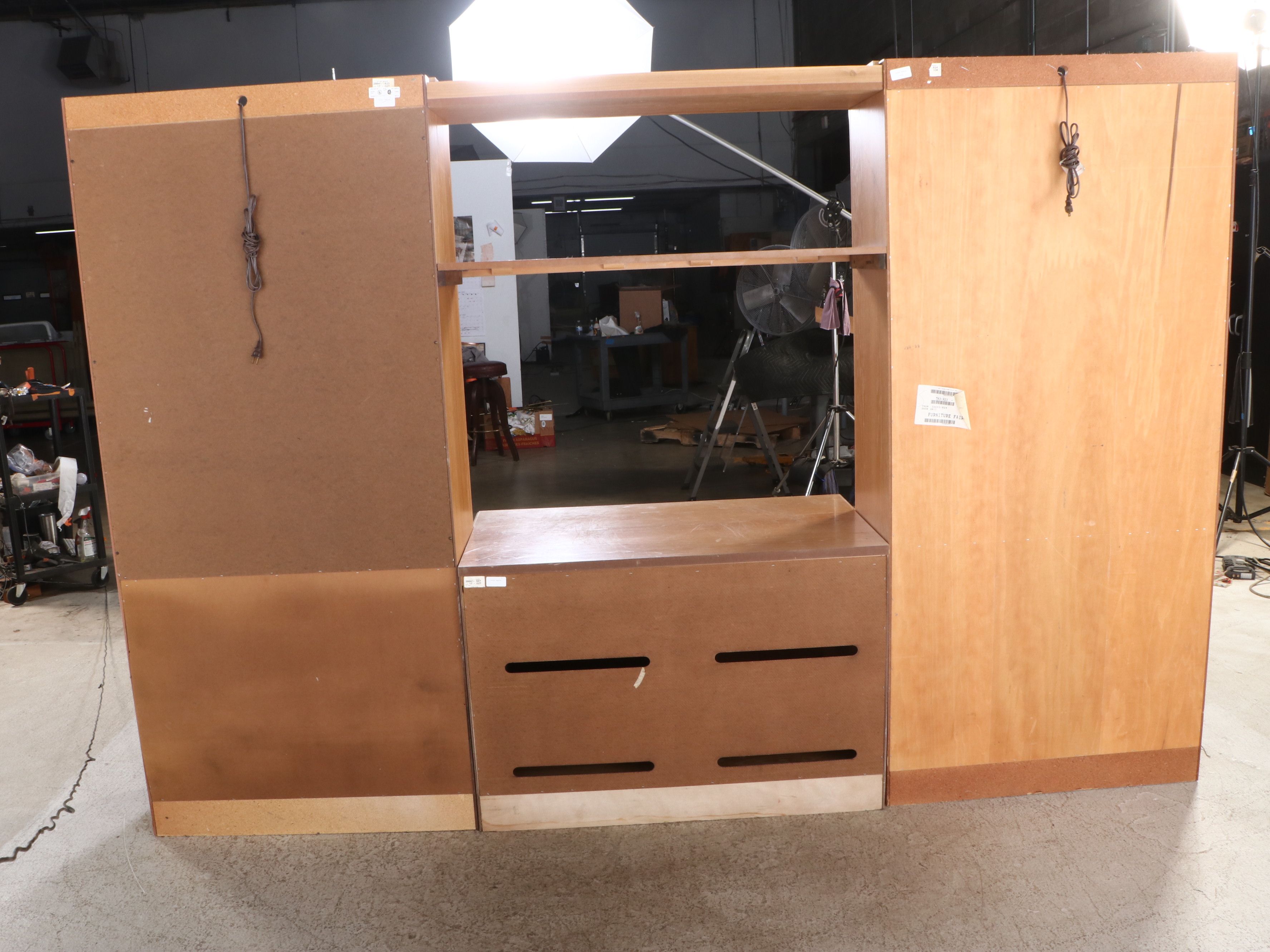 Furniture Fair Oak Display Cabinet