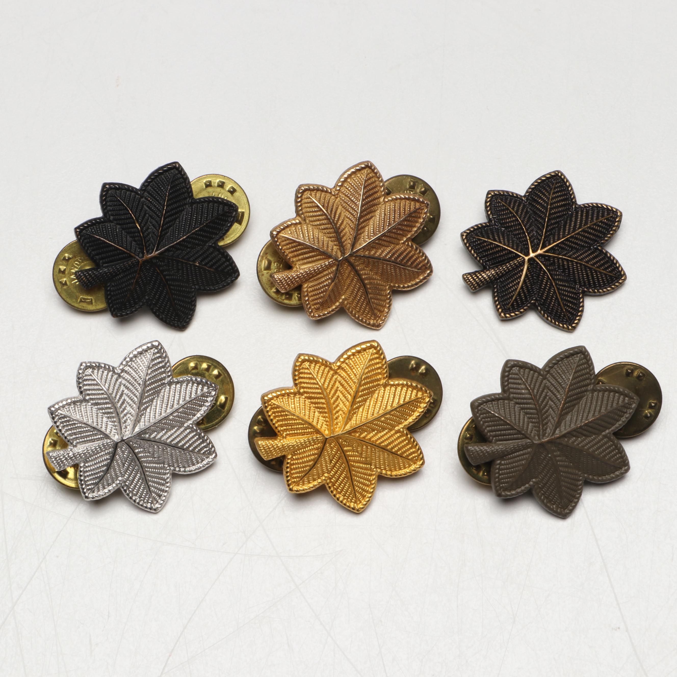 U.S. Army Major Oak Leaf Pins, Combat Infantry Badges and More