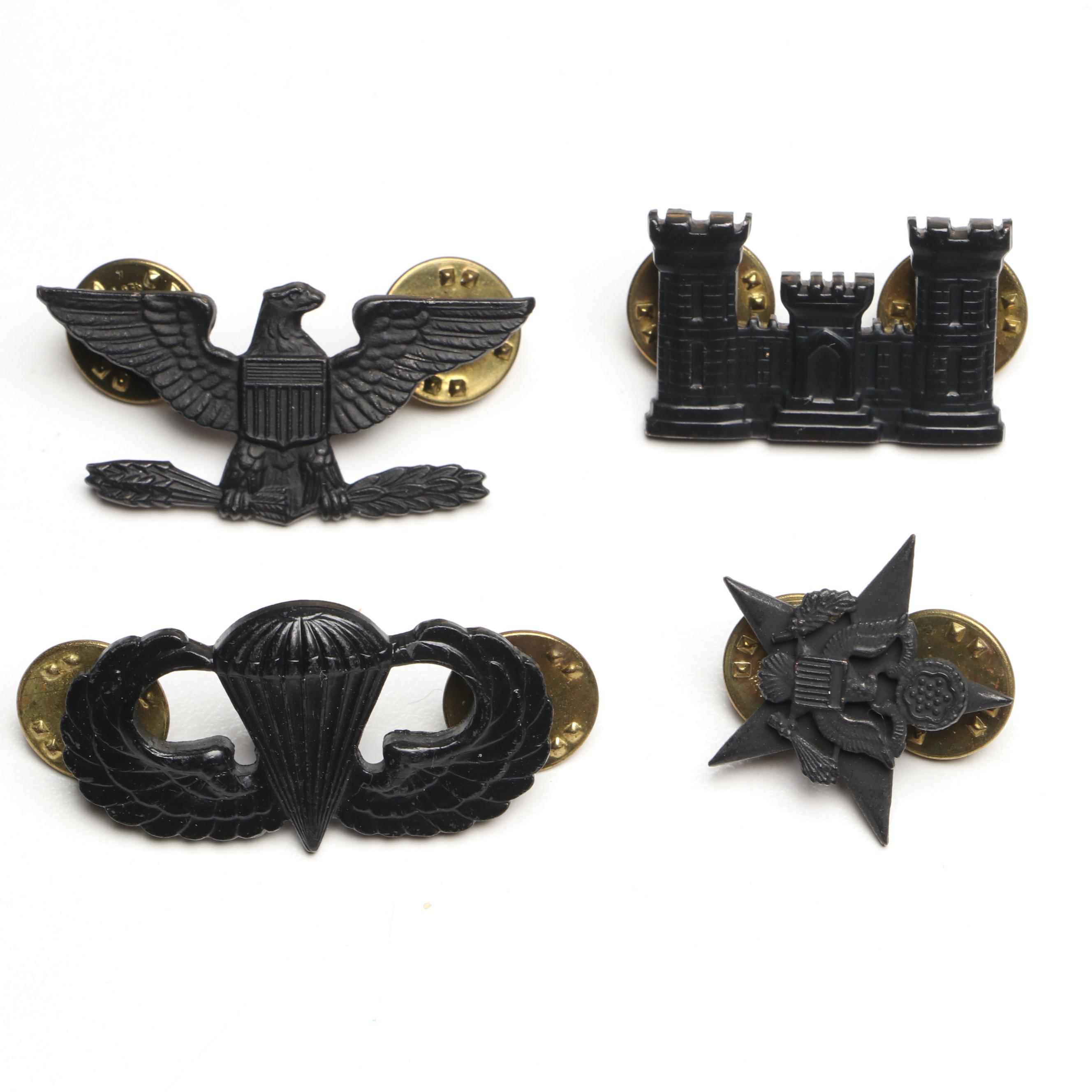 U.S. Army Major Oak Leaf Pins, Combat Infantry Badges and More