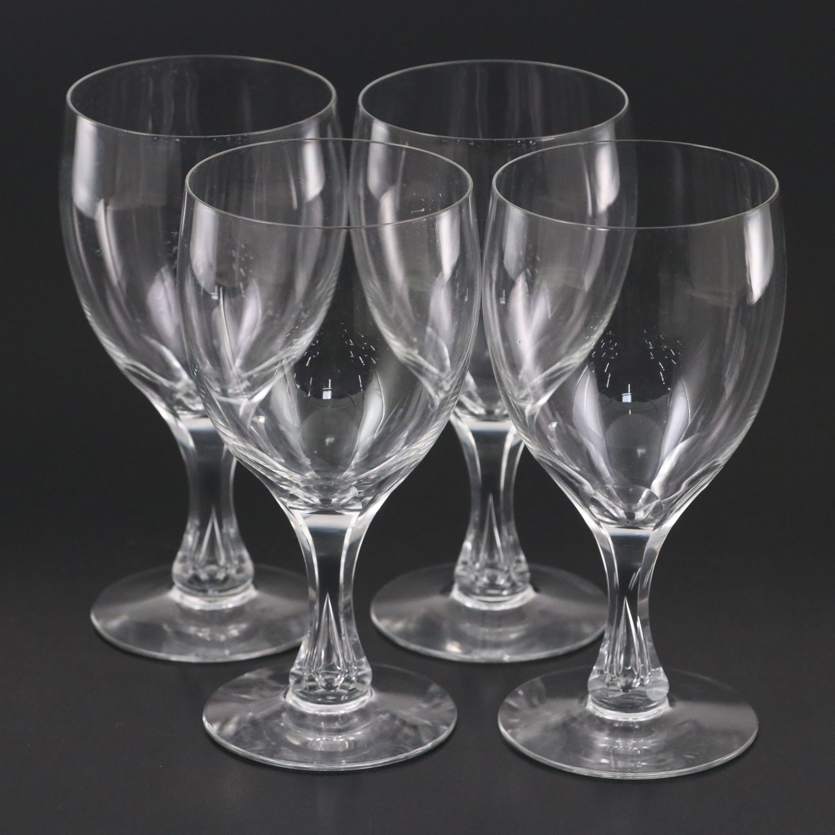 Kosta Boda "Grace" Crystal Tulip Goblets