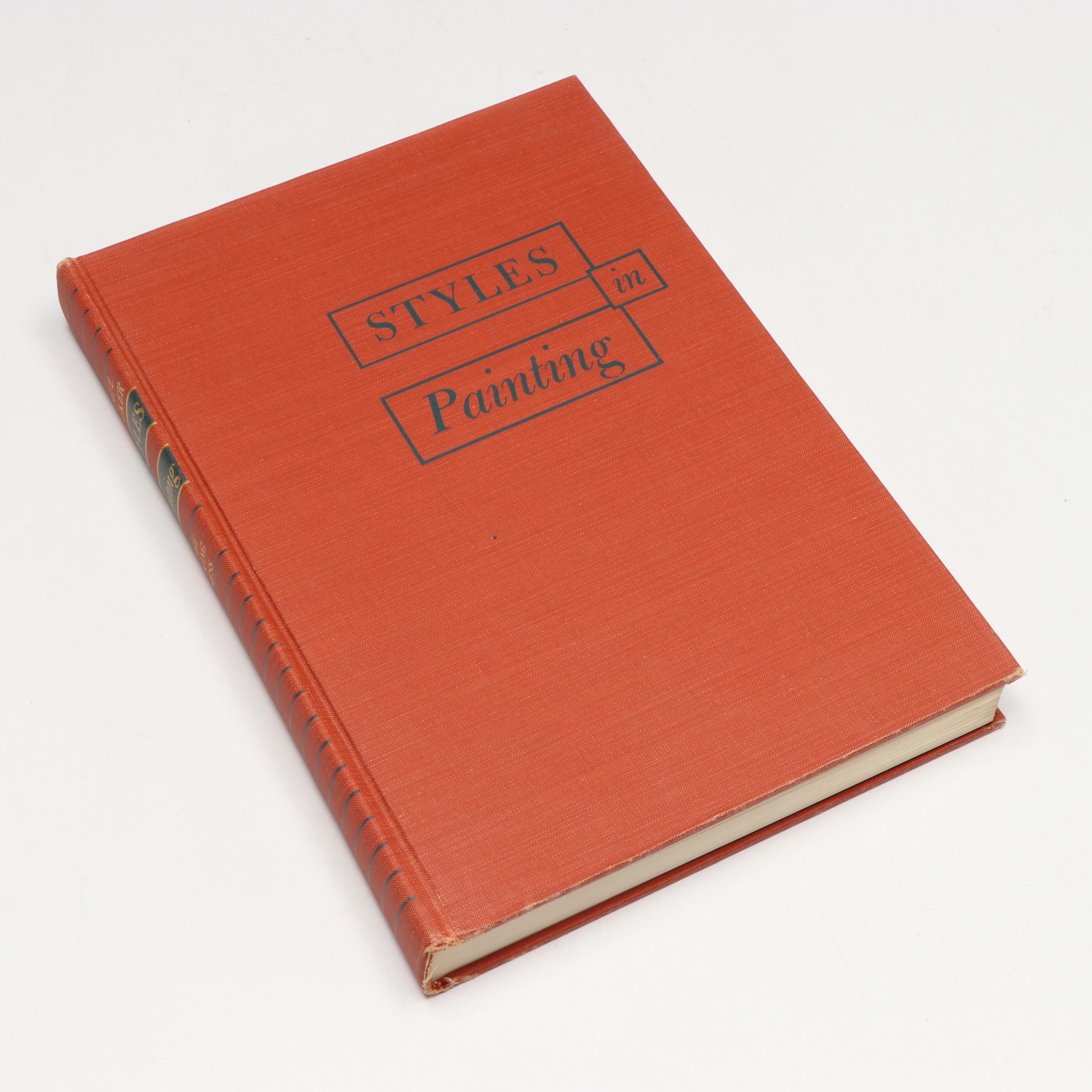 "Styles in Painting," "The Story of Art," and More Vintage Art Books