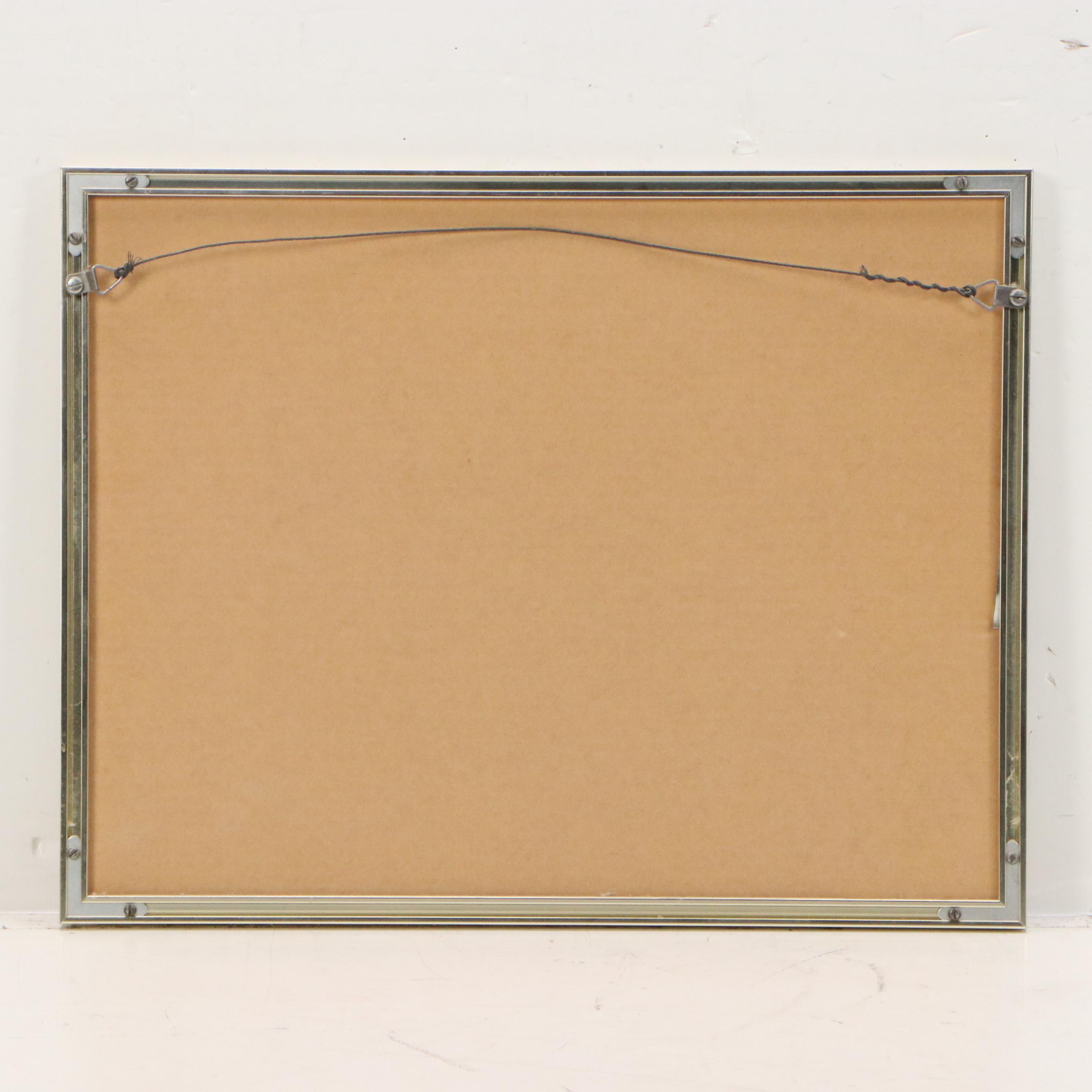 Offset Lithograph After Andrea del Sarto "Four Studies of Apostles"