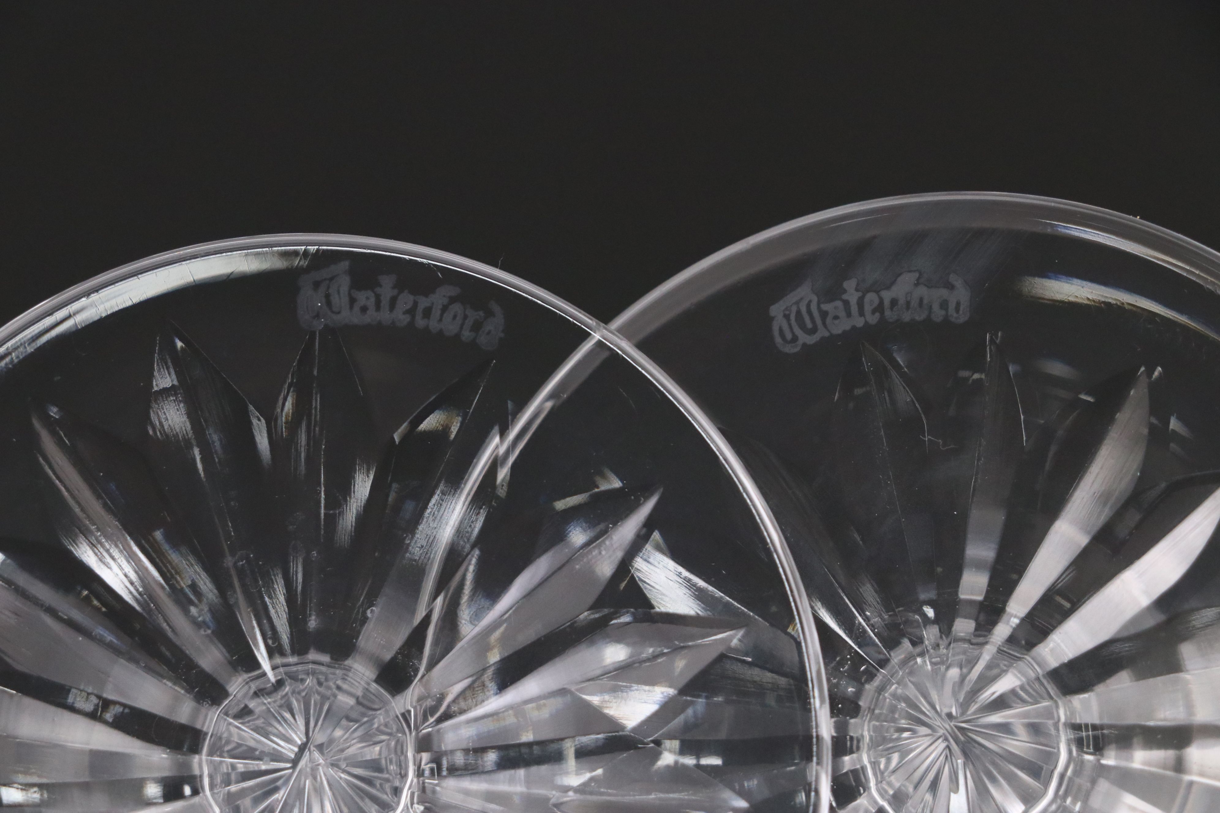 Waterford "Lismore" Crystal Champagne Flutes