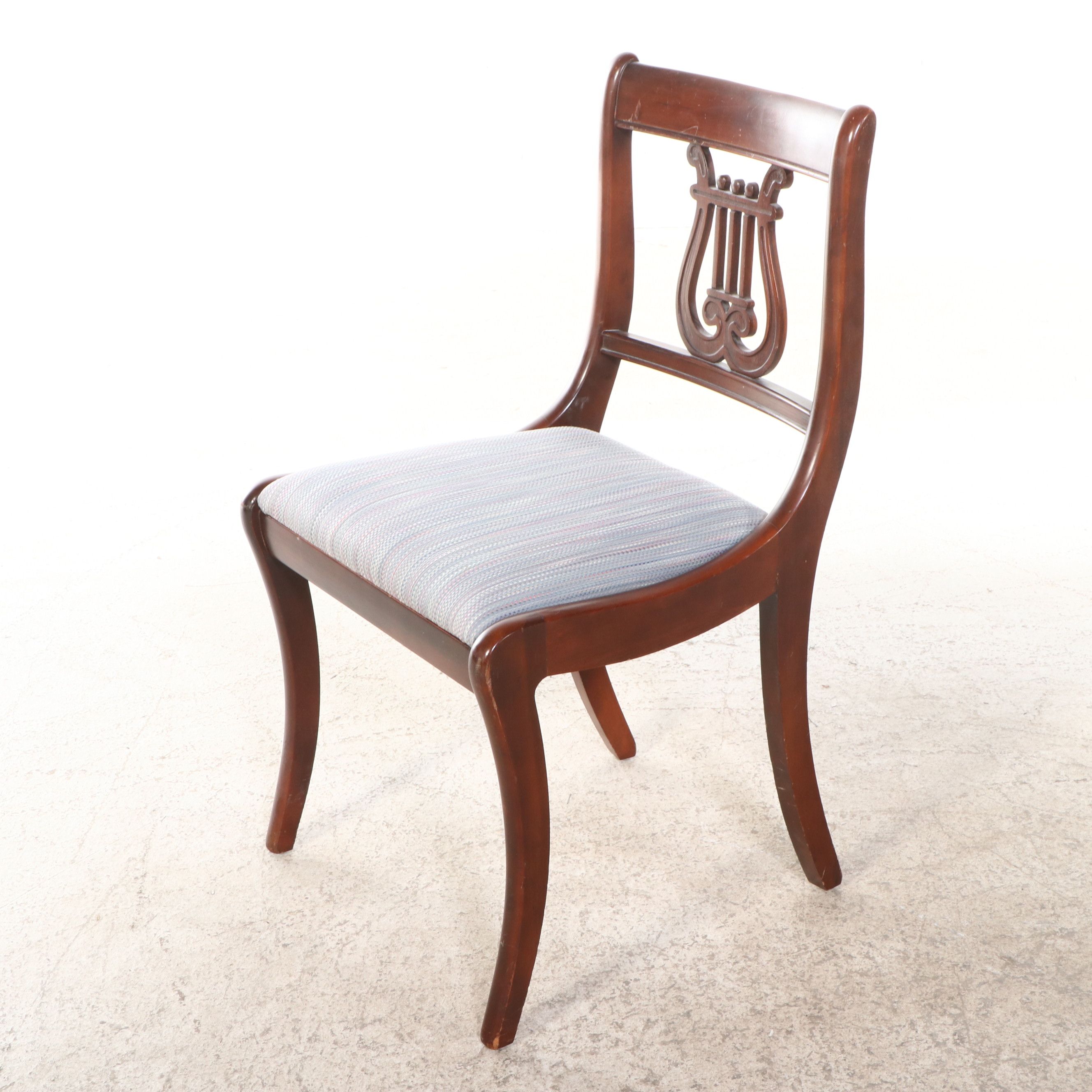 Set of Four Regency Style Side Chairs