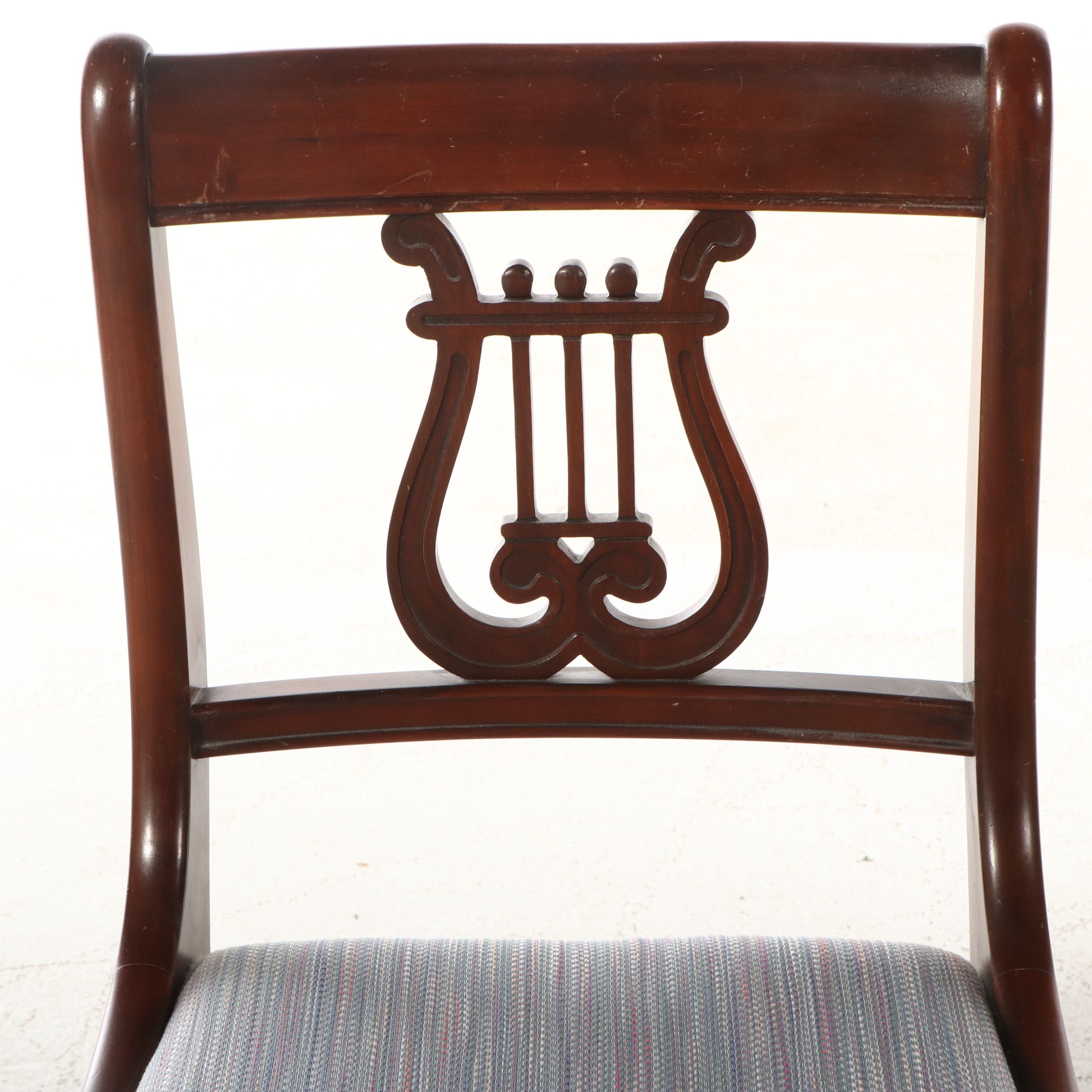 Set of Four Regency Style Side Chairs