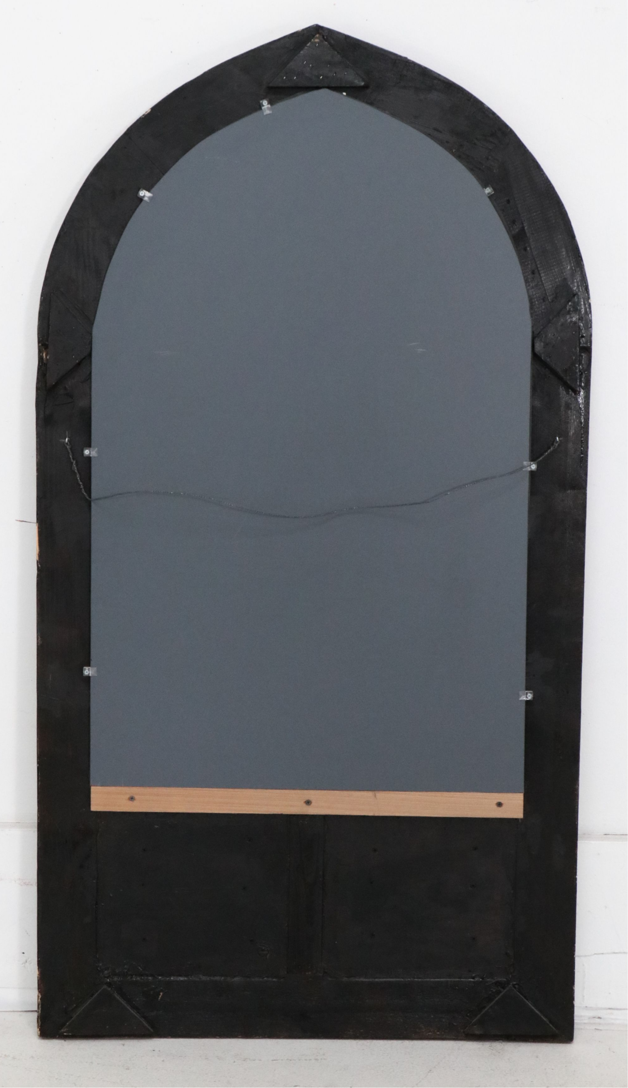 Architectural Salvage Gothic Arch Window Wall Mirror