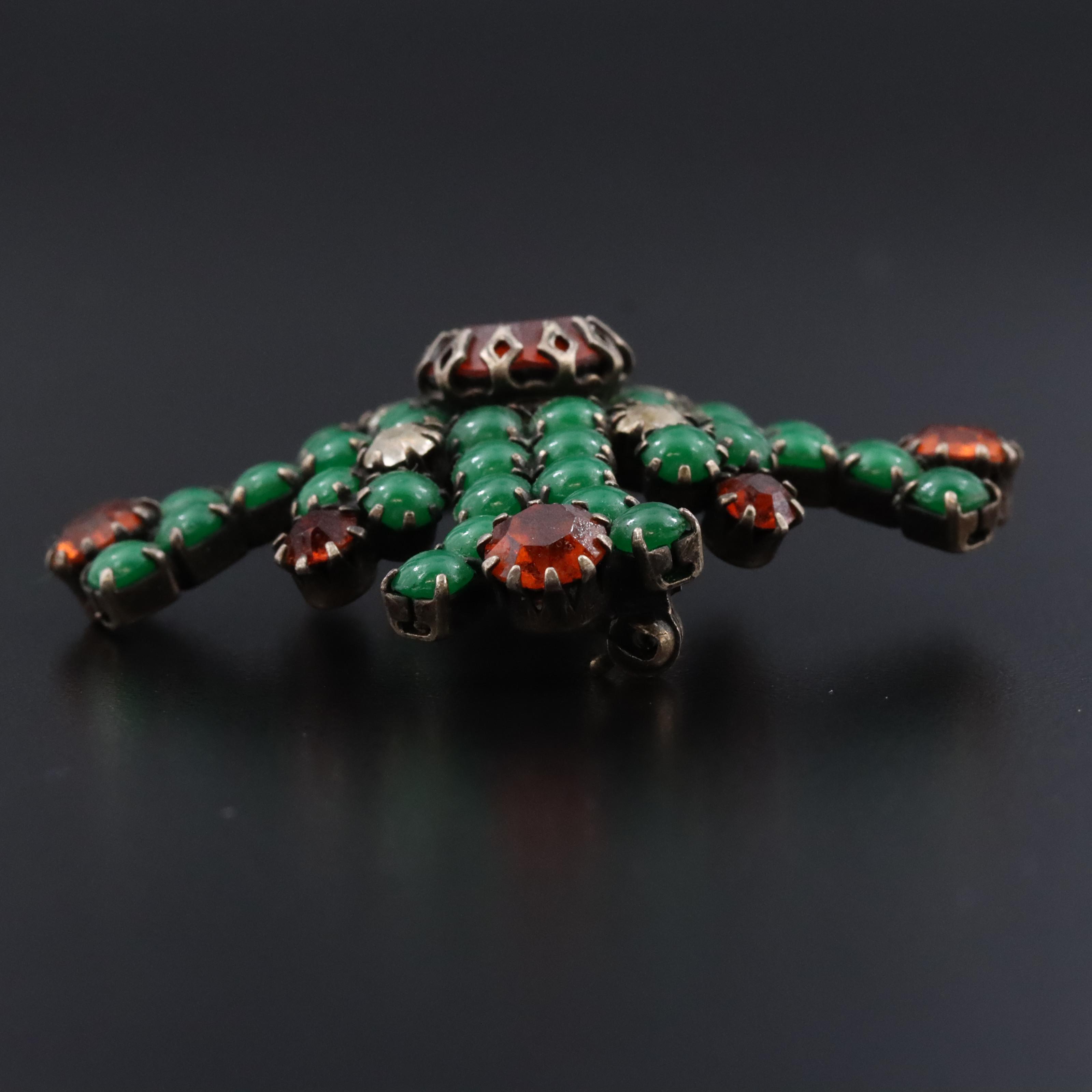 Vintage Rhinestone Brooch