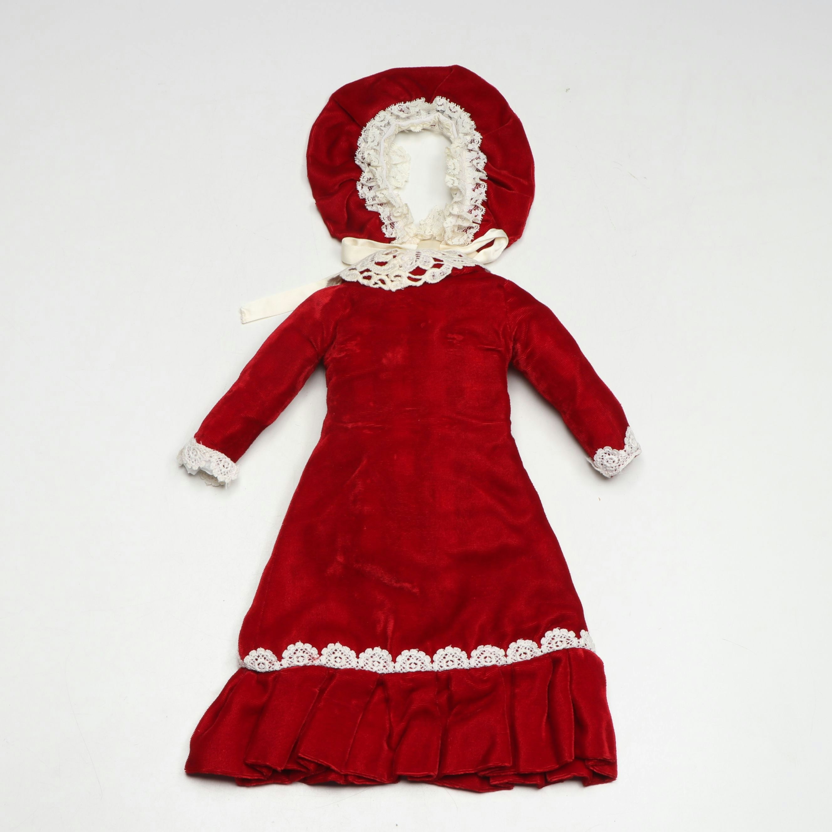 Minerva Painted Tin Doll with Cloth Body, Late 19th/ Early Century