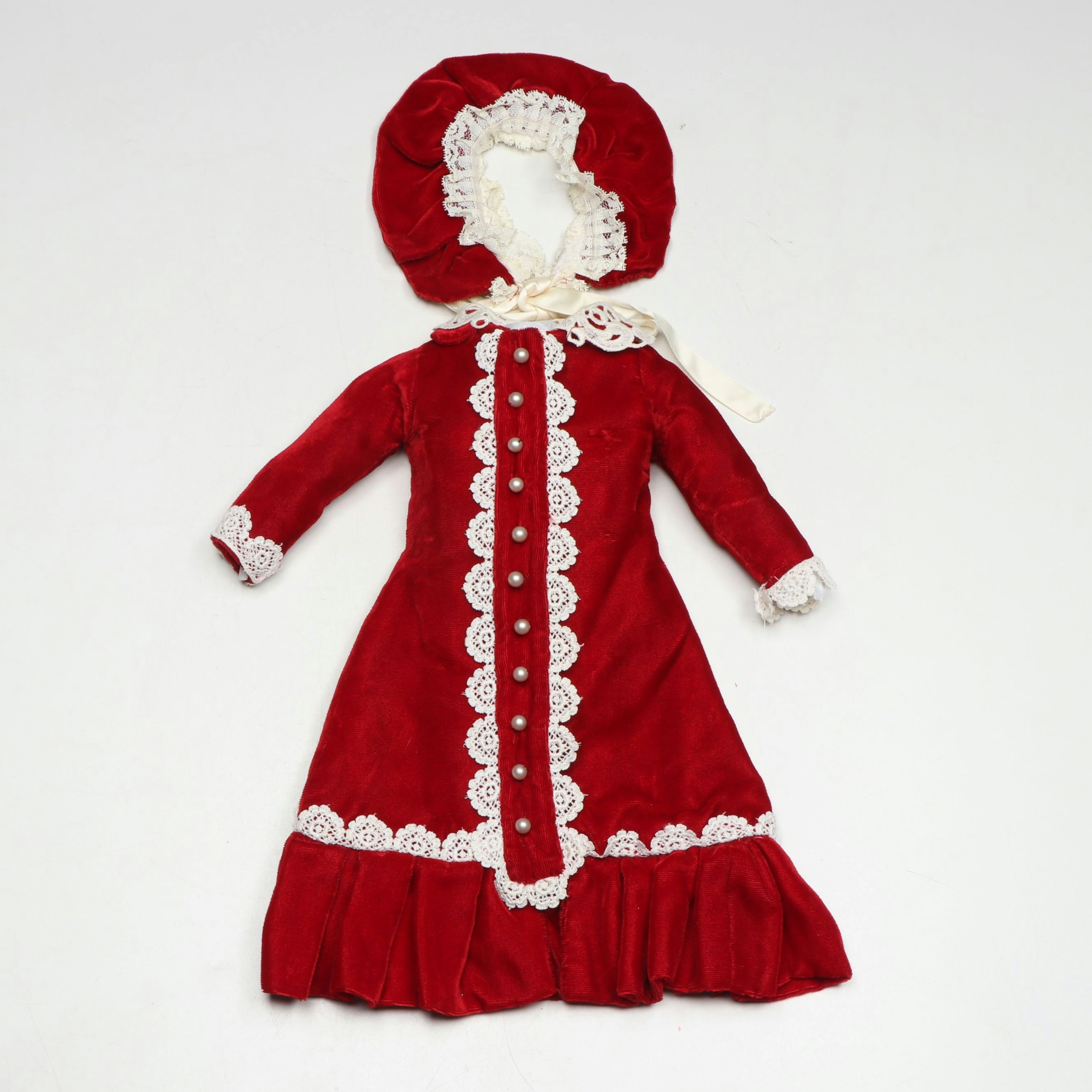 Minerva Painted Tin Doll with Cloth Body, Late 19th/ Early Century