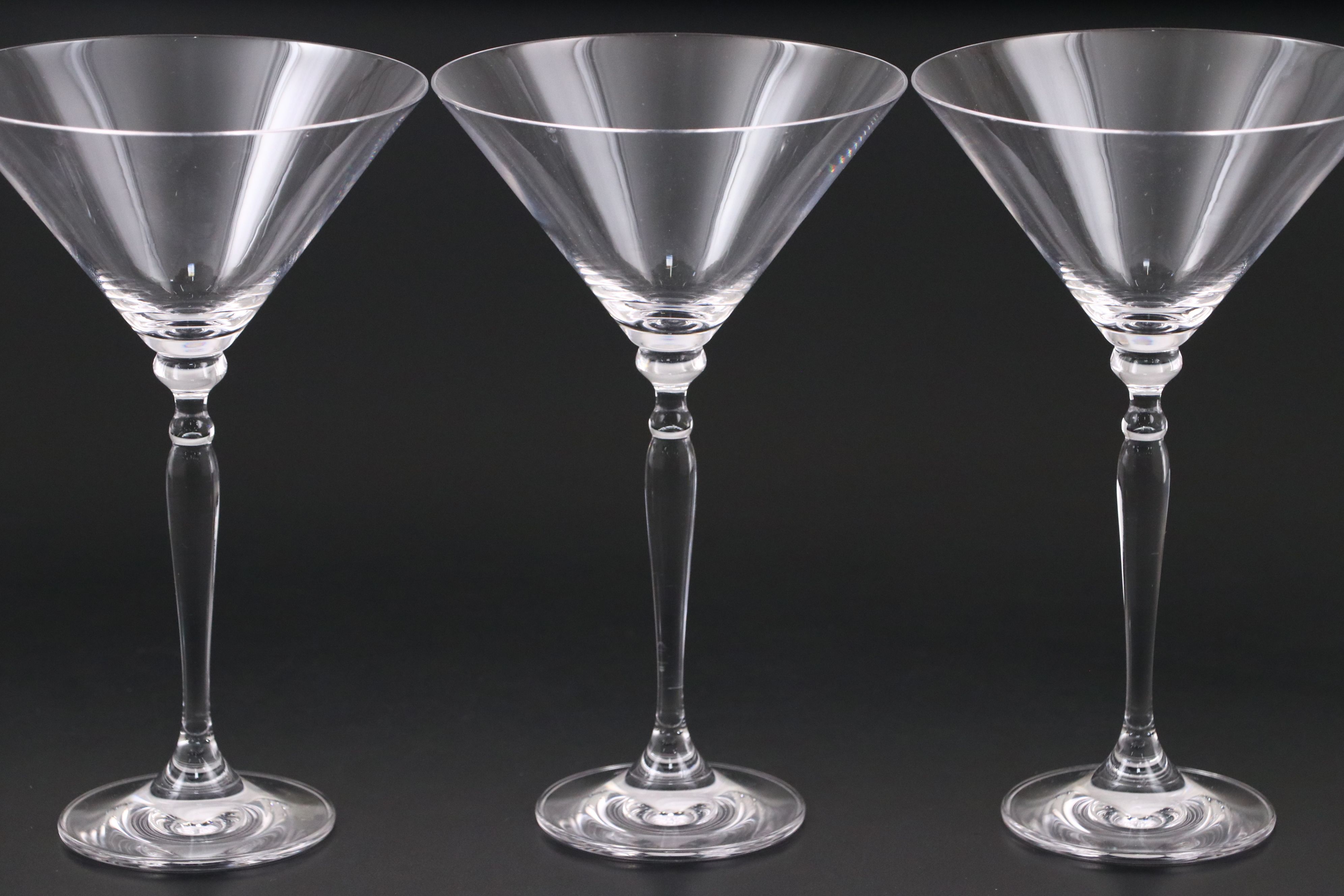 Mikasa "Venezia" Crystal Martini Glasses