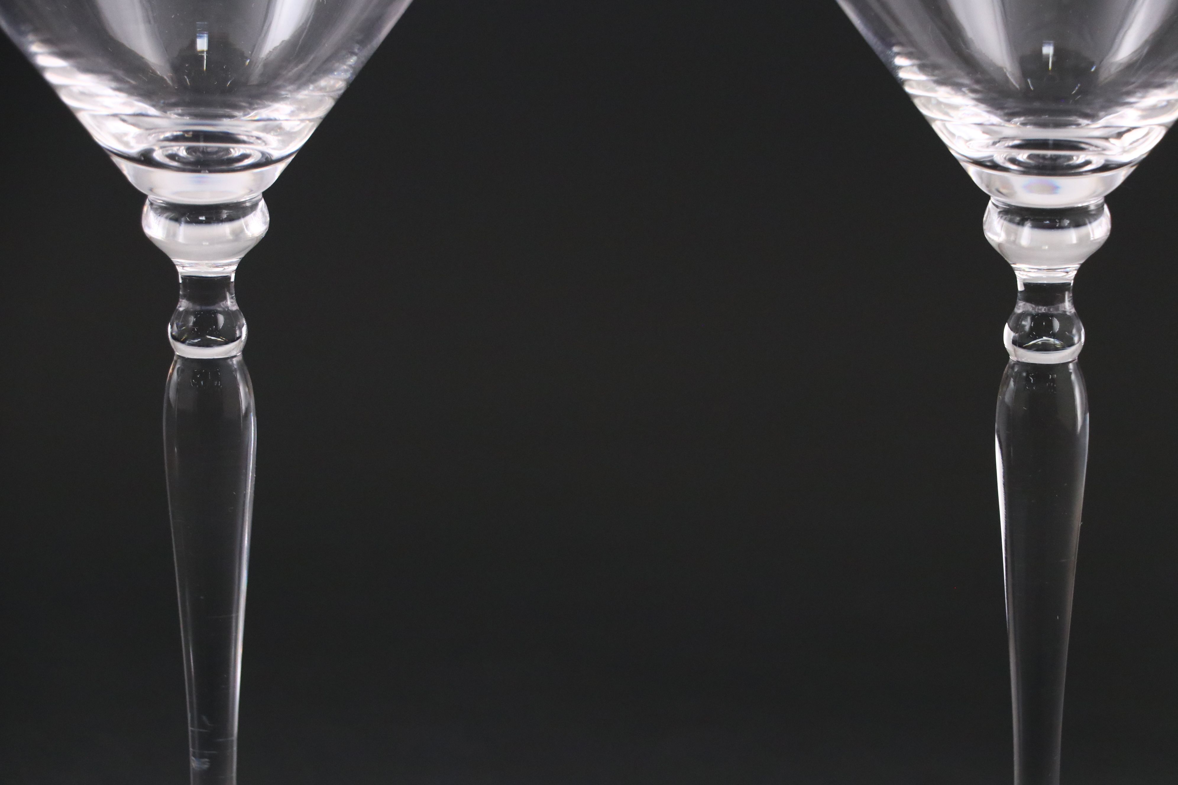 Mikasa "Venezia" Crystal Martini Glasses