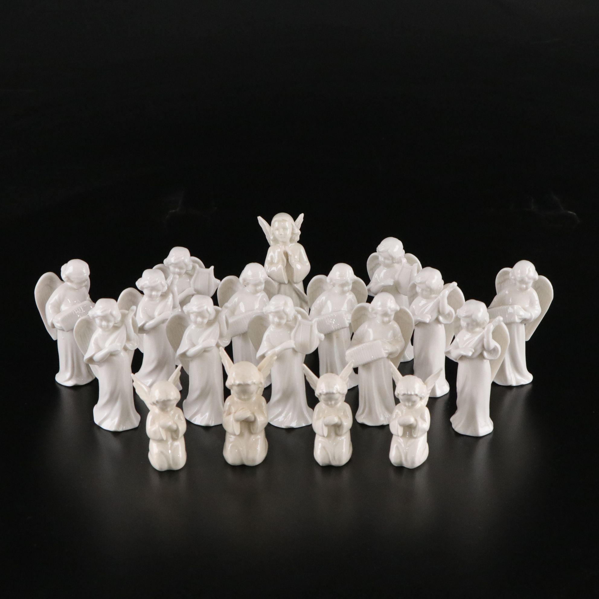 Porcelain Angel Figurines by Goebel & Others