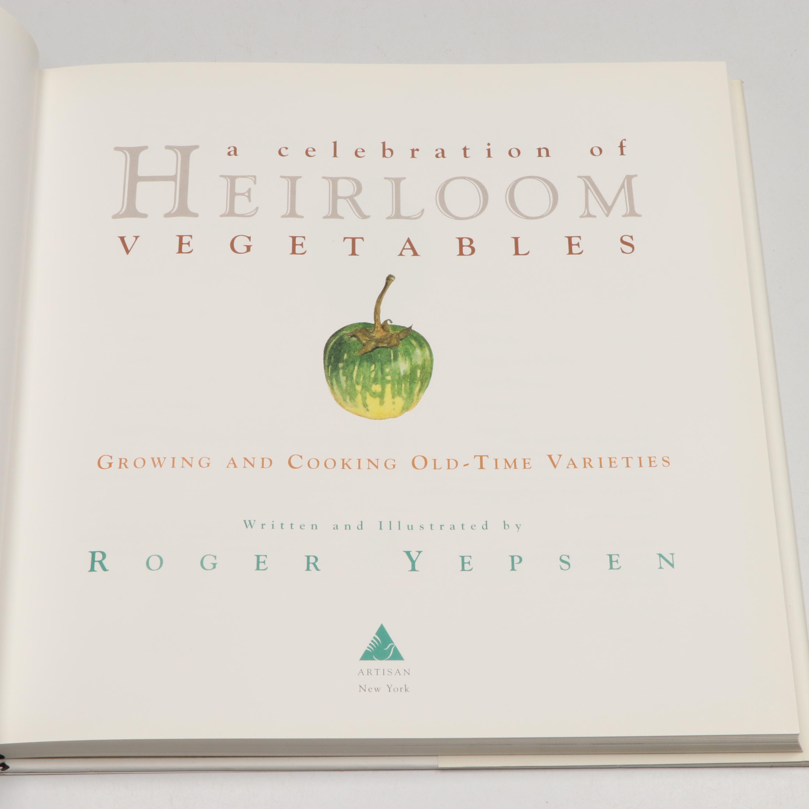 "A Celebration of Heirloom Vegetables," "Peppers," and More Gardening Books