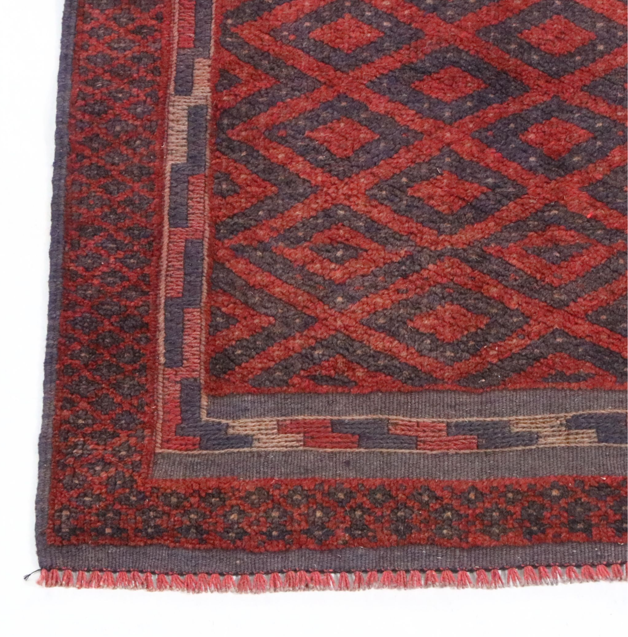 2' x 7'6 Handwoven Afghan Mashwani Carpet Runner