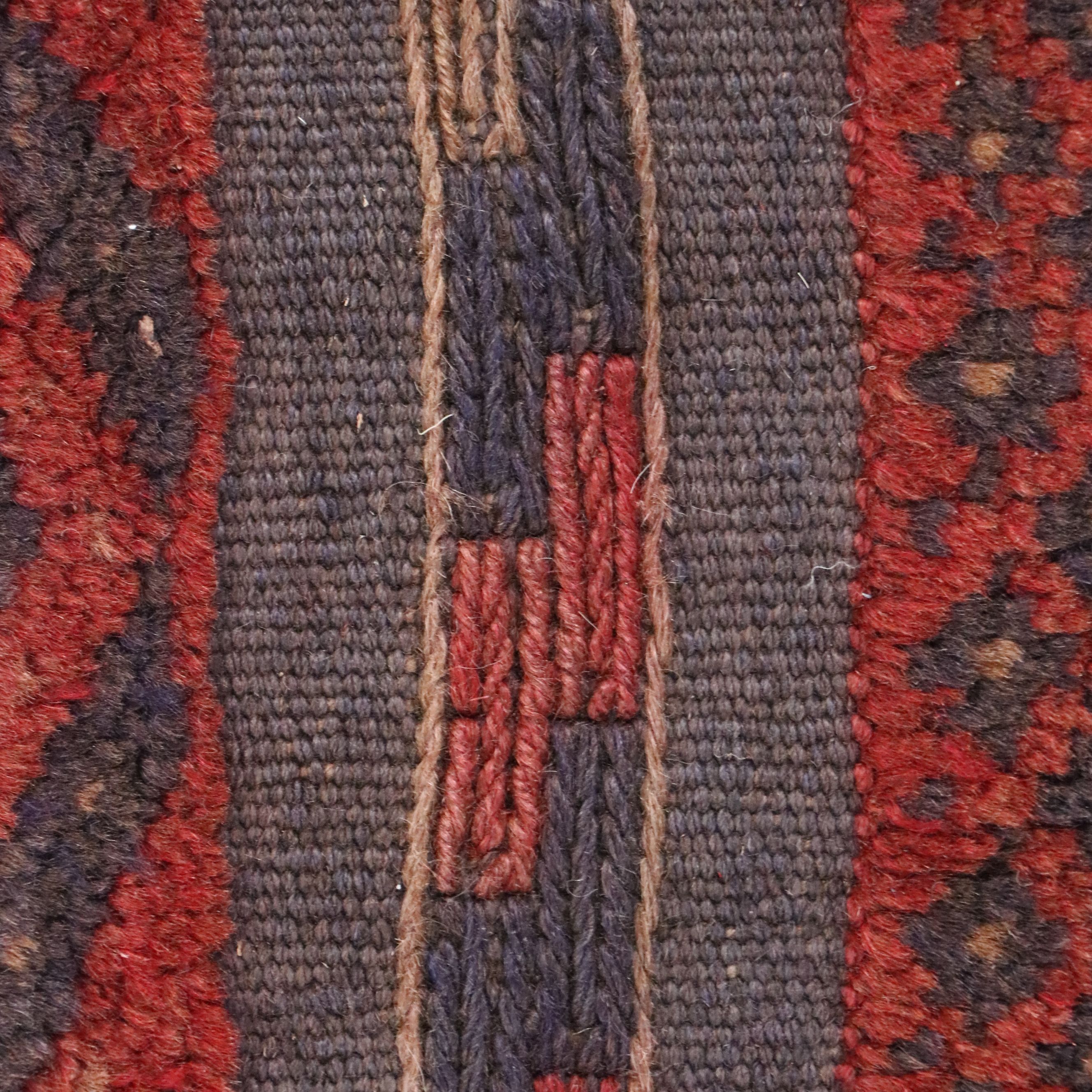 2' x 7'6 Handwoven Afghan Mashwani Carpet Runner
