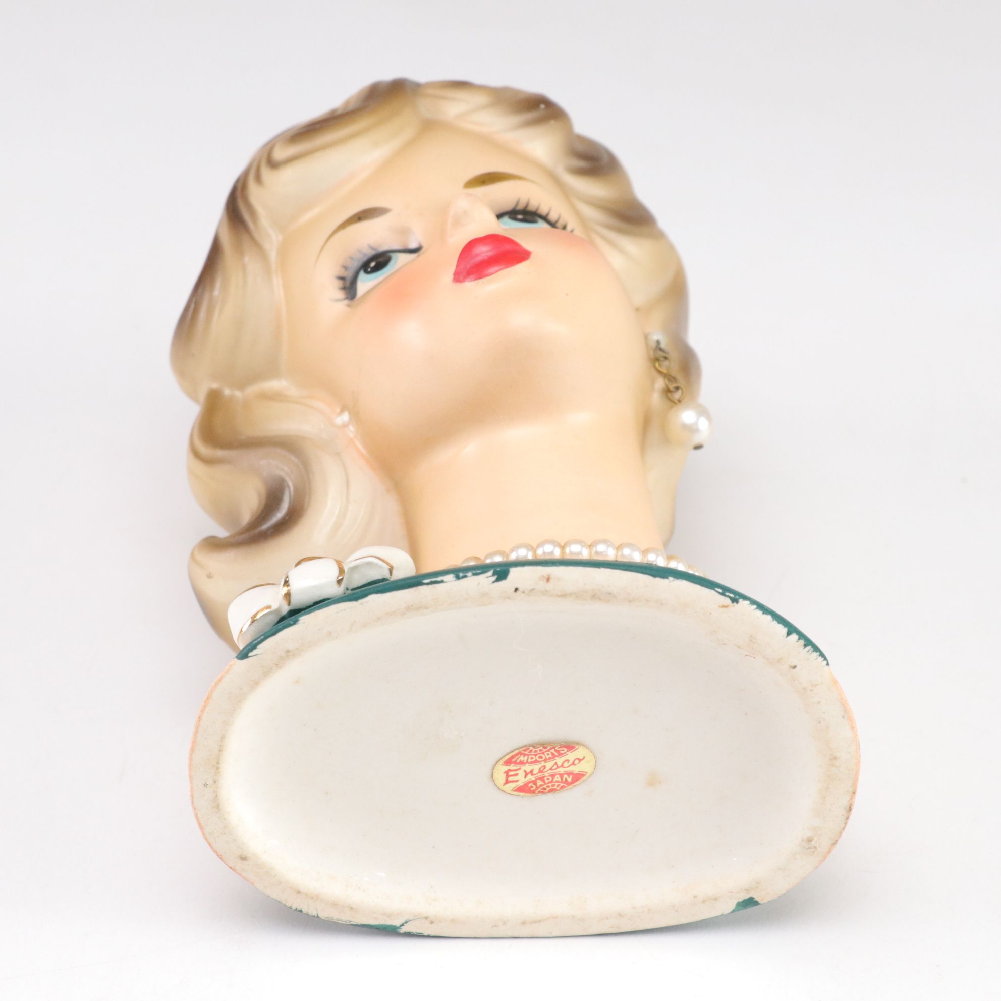 Vera Neumann Scarves with Enesco Pearl Lady Planter, Vase and More