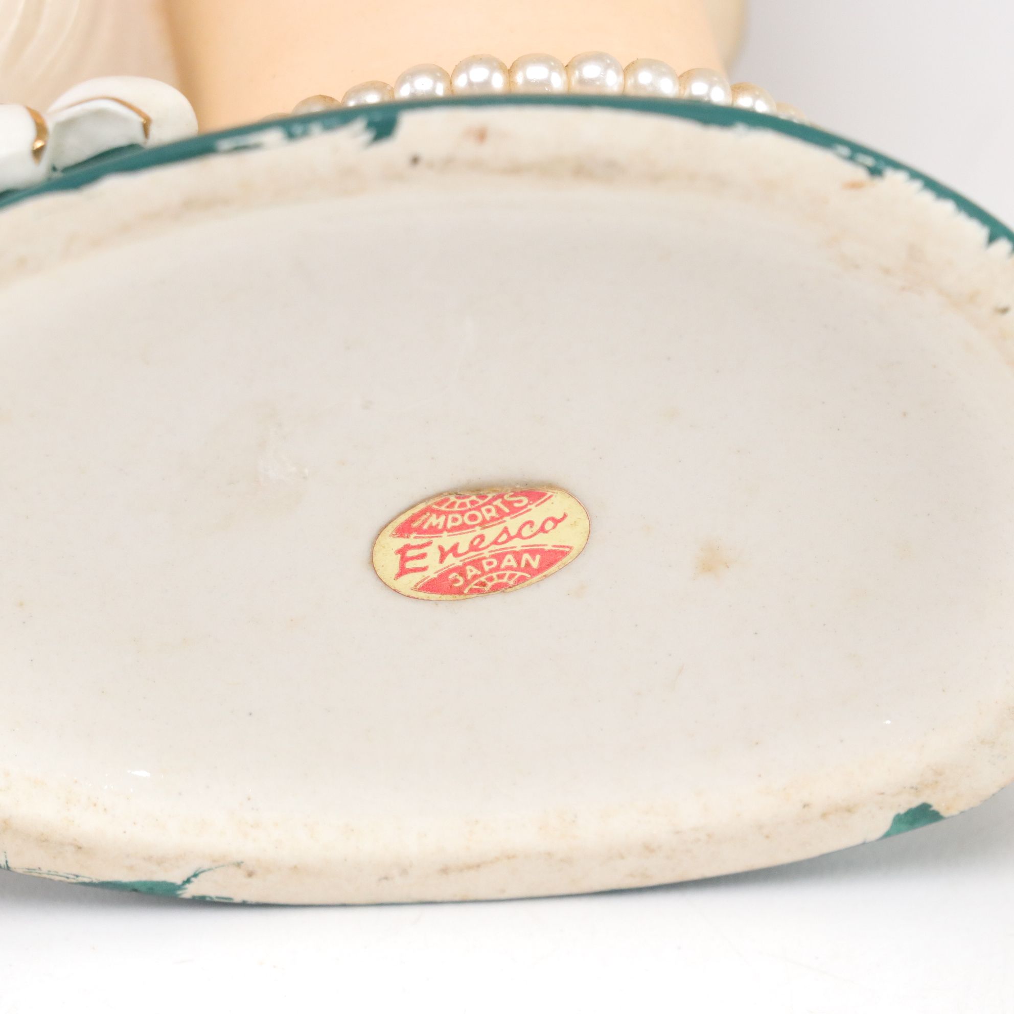 Vera Neumann Scarves with Enesco Pearl Lady Planter, Vase and More