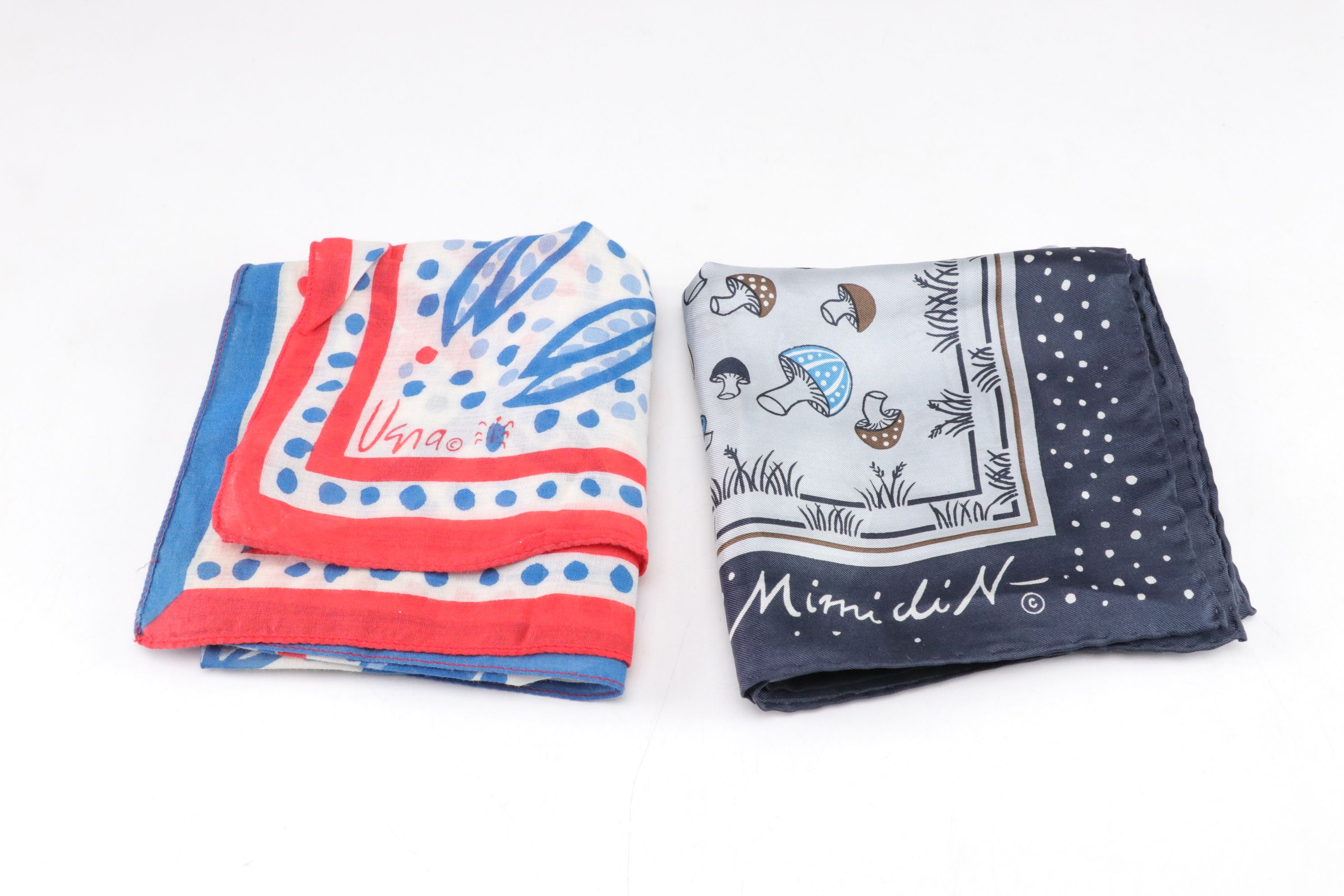 Vera Neumann Scarves with Enesco Pearl Lady Planter, Vase and More