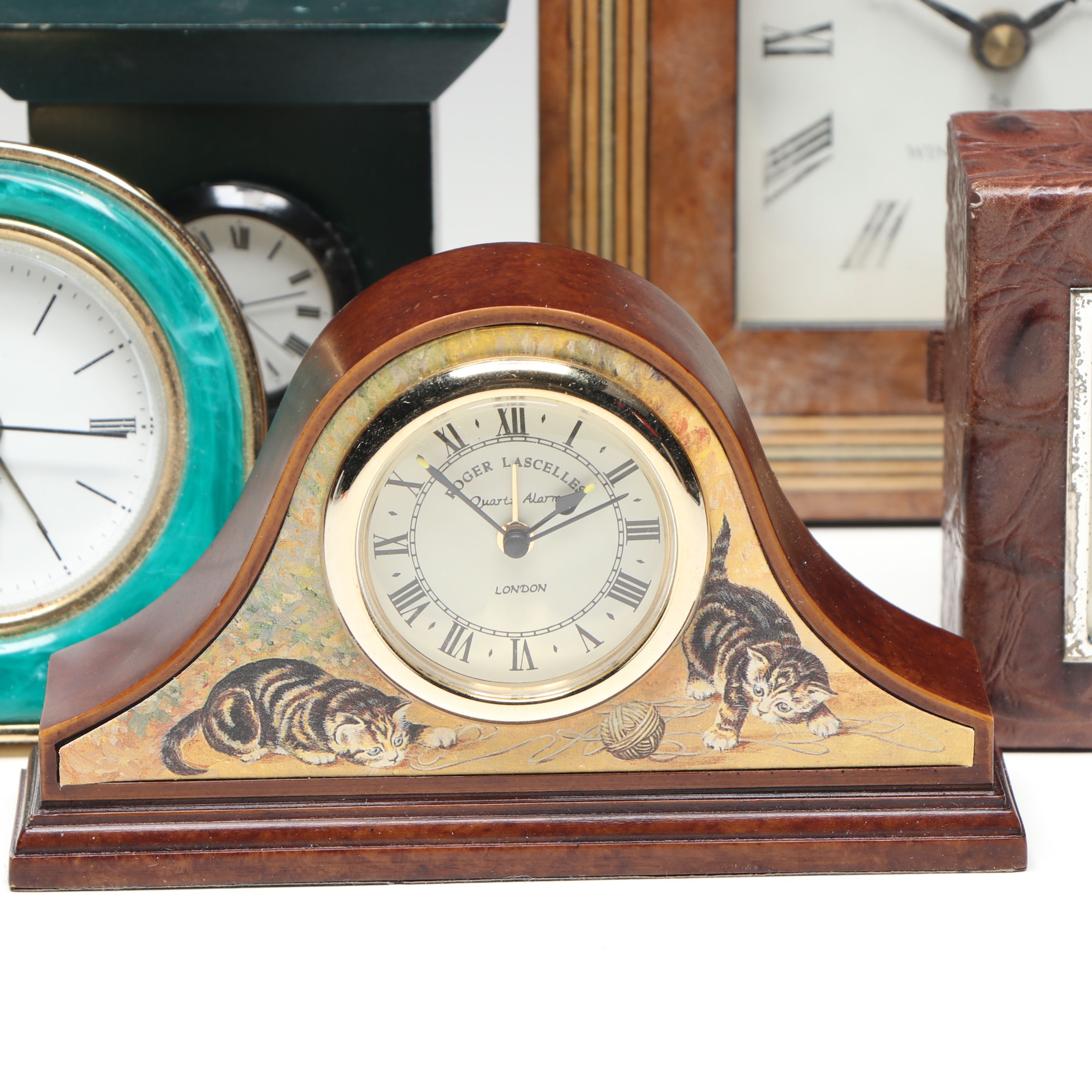 Roger Lascelles, Windsor Castle, and More Desk Clocks