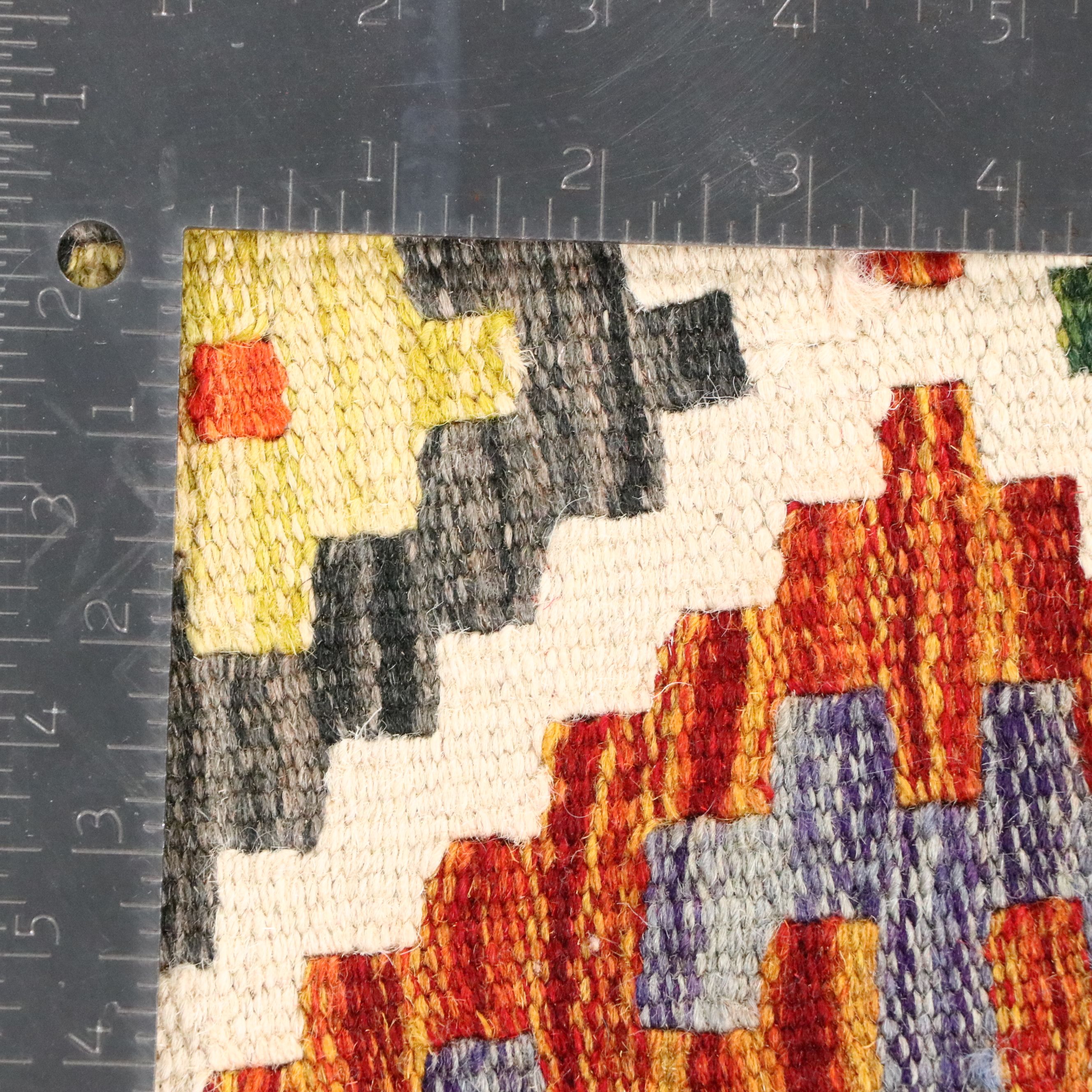 5'11 x 8'4 Handwoven Pakistani Kilim Area Rug