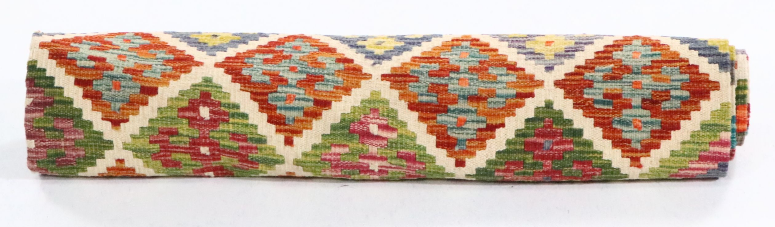 5'11 x 8'4 Handwoven Pakistani Kilim Area Rug