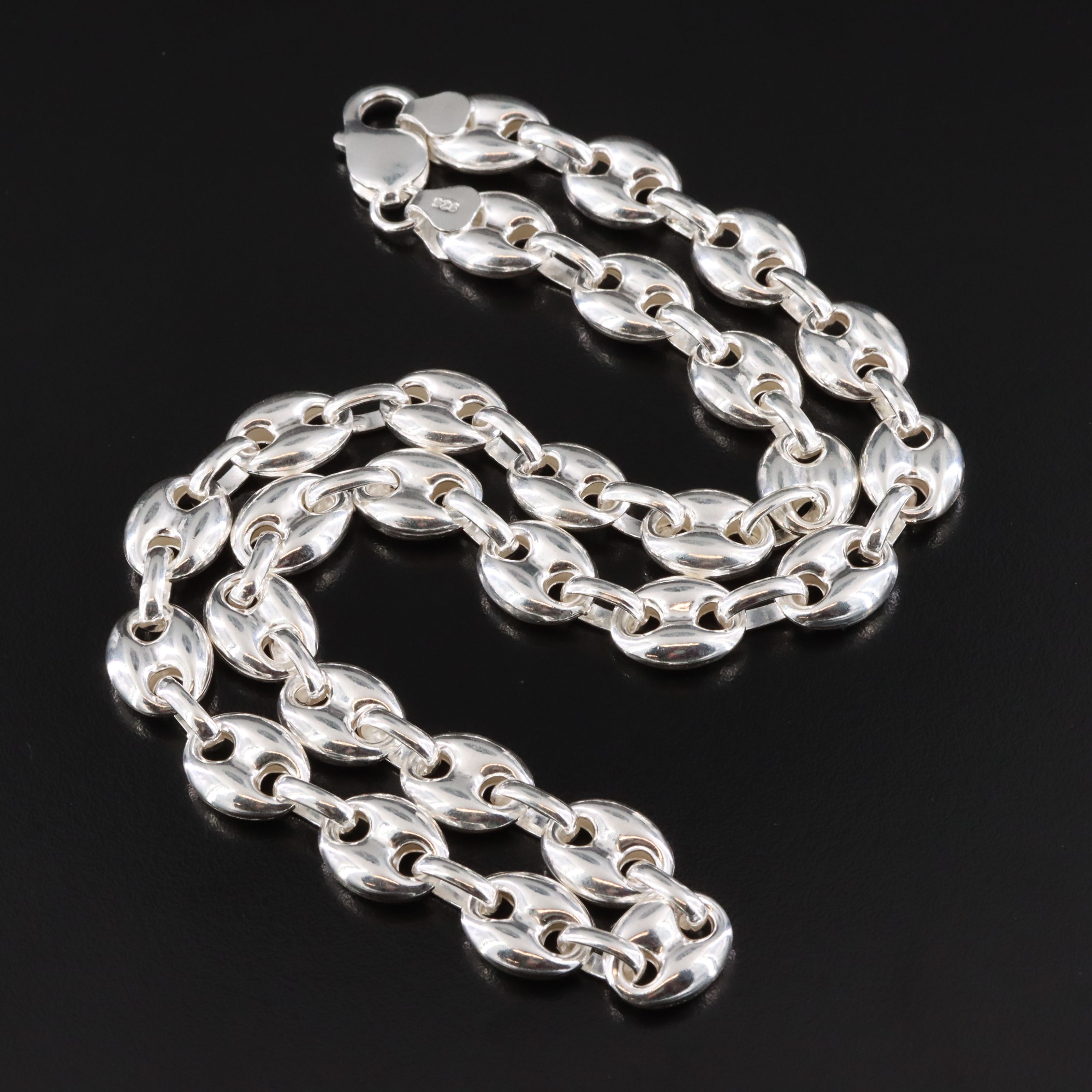 Sterling Mariner Chain Necklace