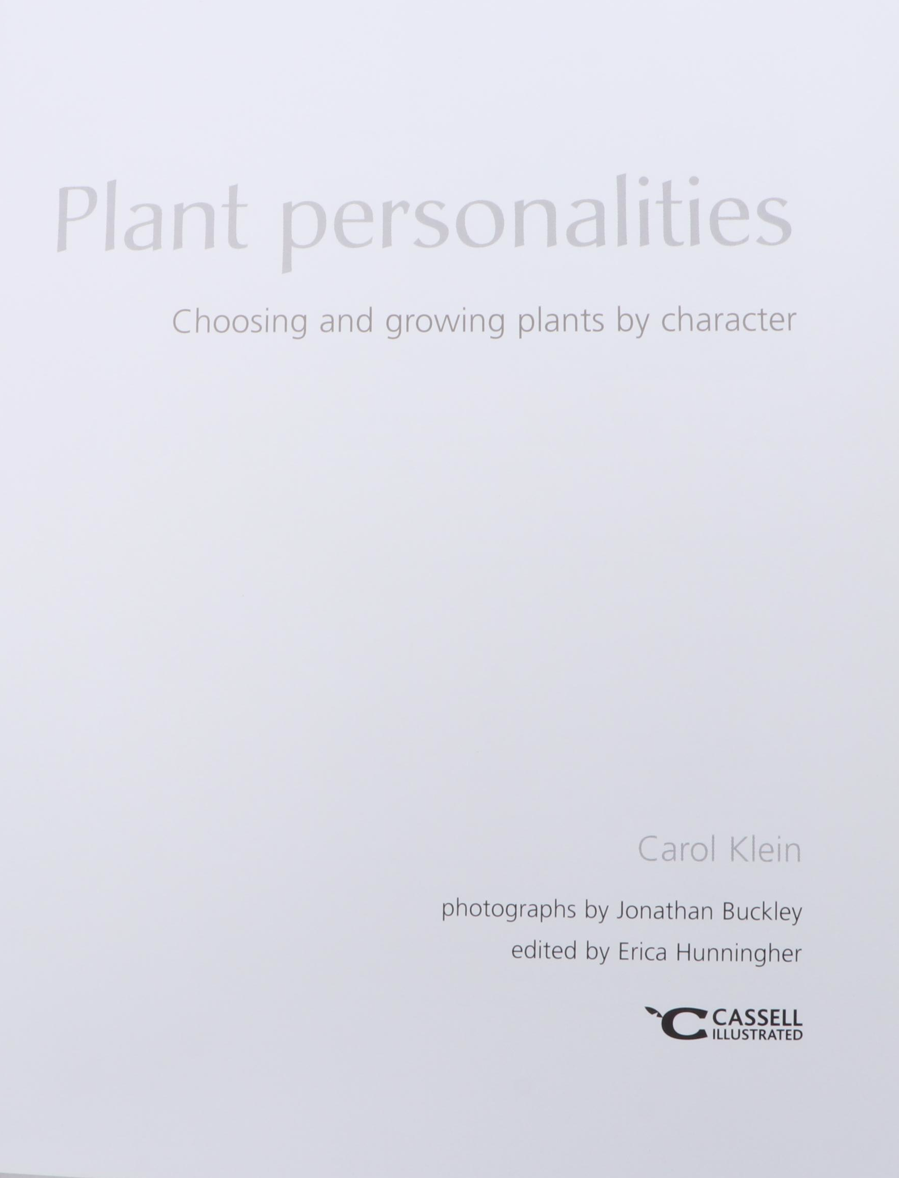 "Plant Personalities," "A Walk in the Country," and More Gardening Books