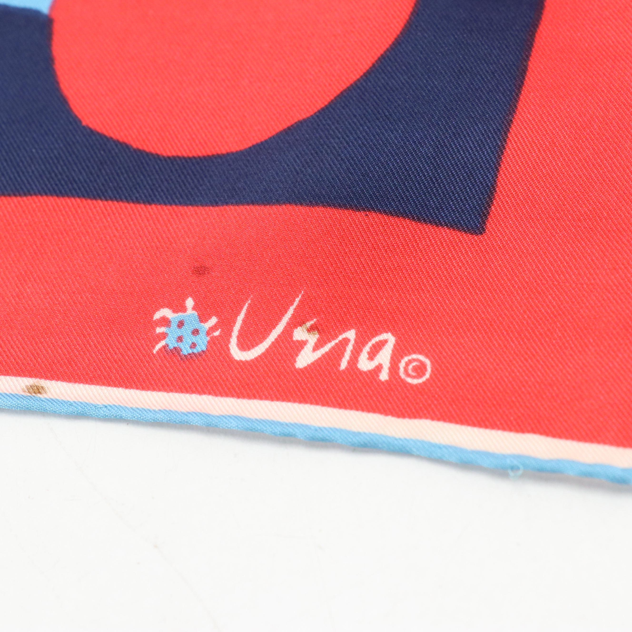 Vintage Patterned Silk Scarves and Neckties