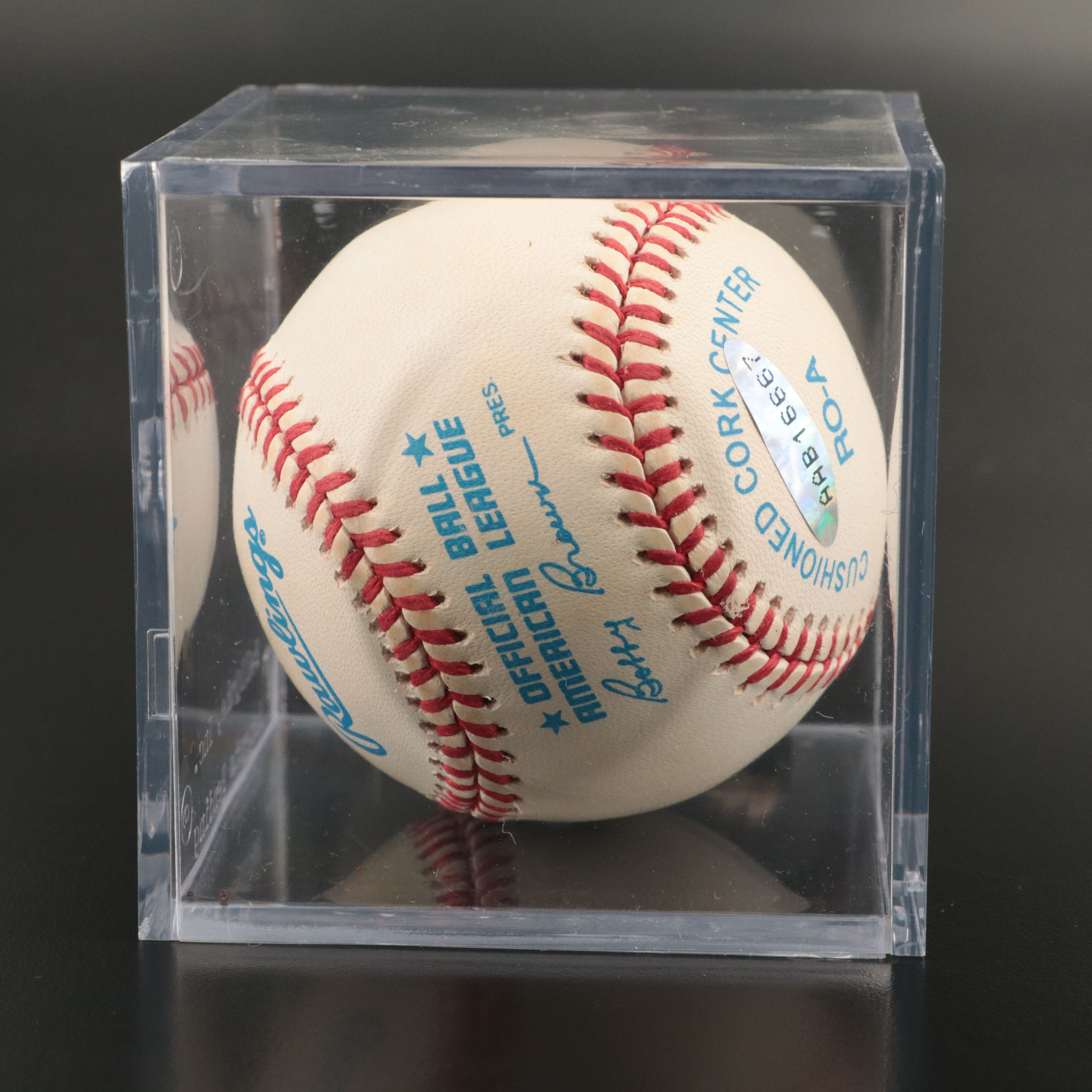 Two Signed Baseballs by Whitey Ford and Reggie Jackson, HOF