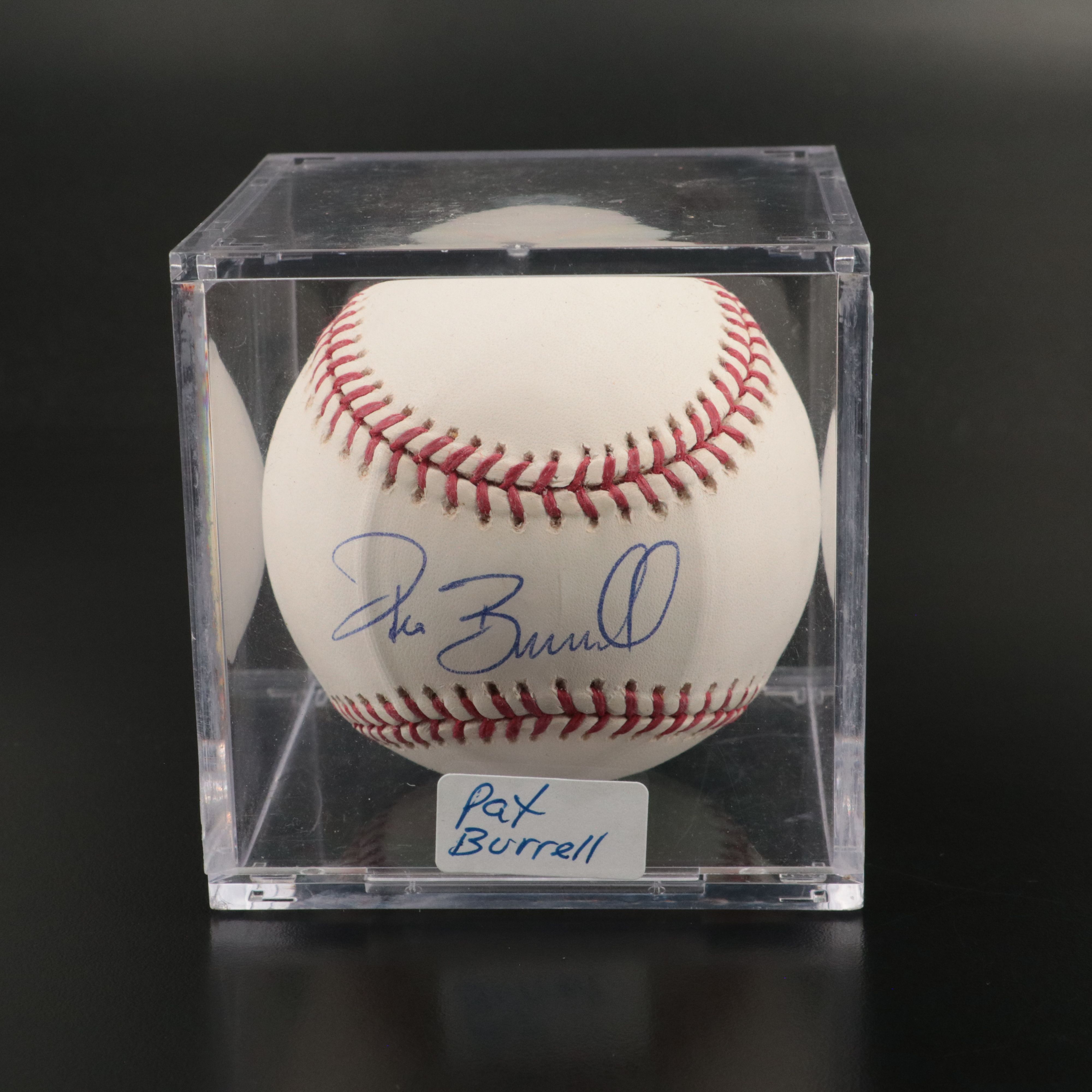 Three Signed Baseballs- Nolan Ryan, Alfonso Soriano, and Pat Burrell