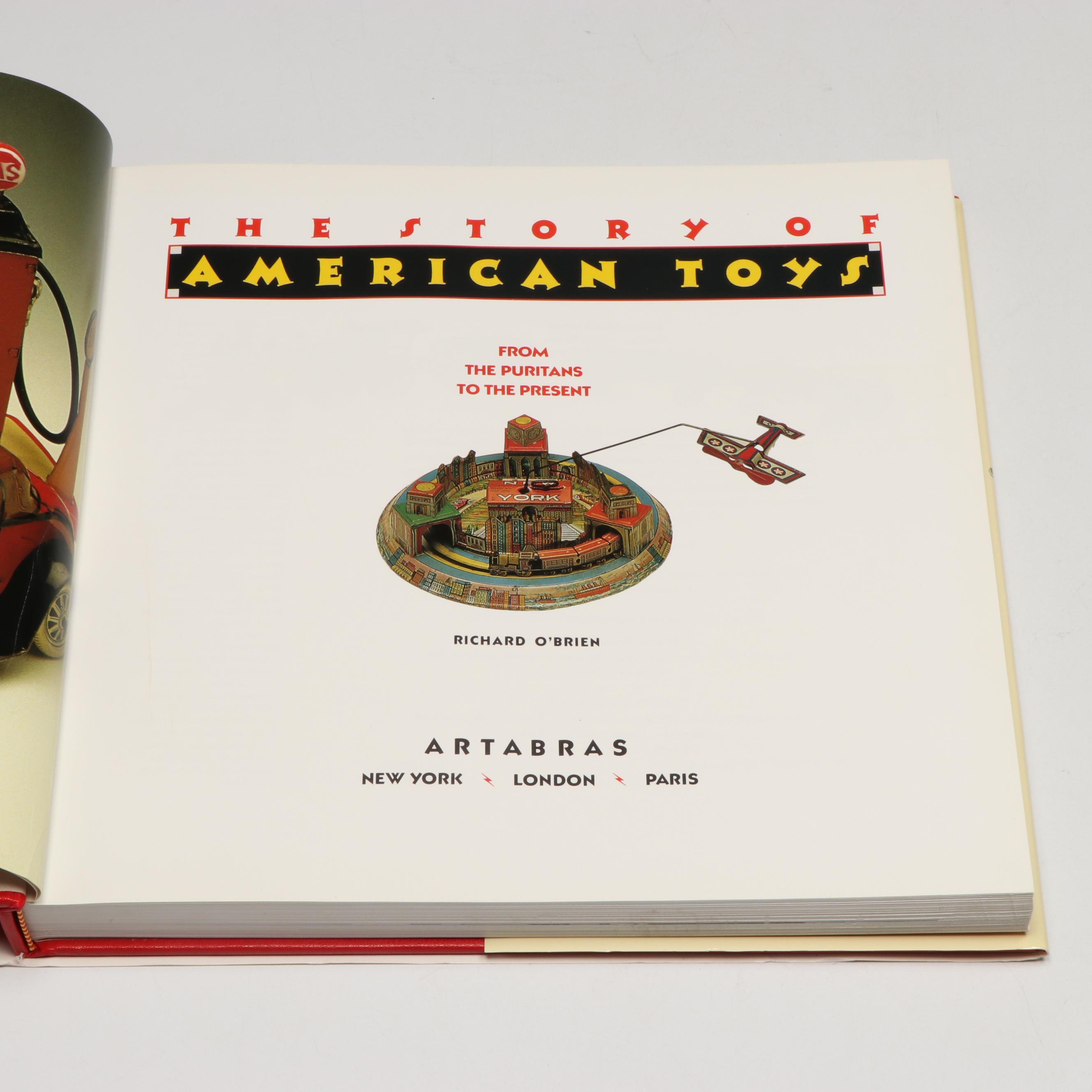 "The Story of American Toys" by Richard O'Brien and More Vintage Toy Books