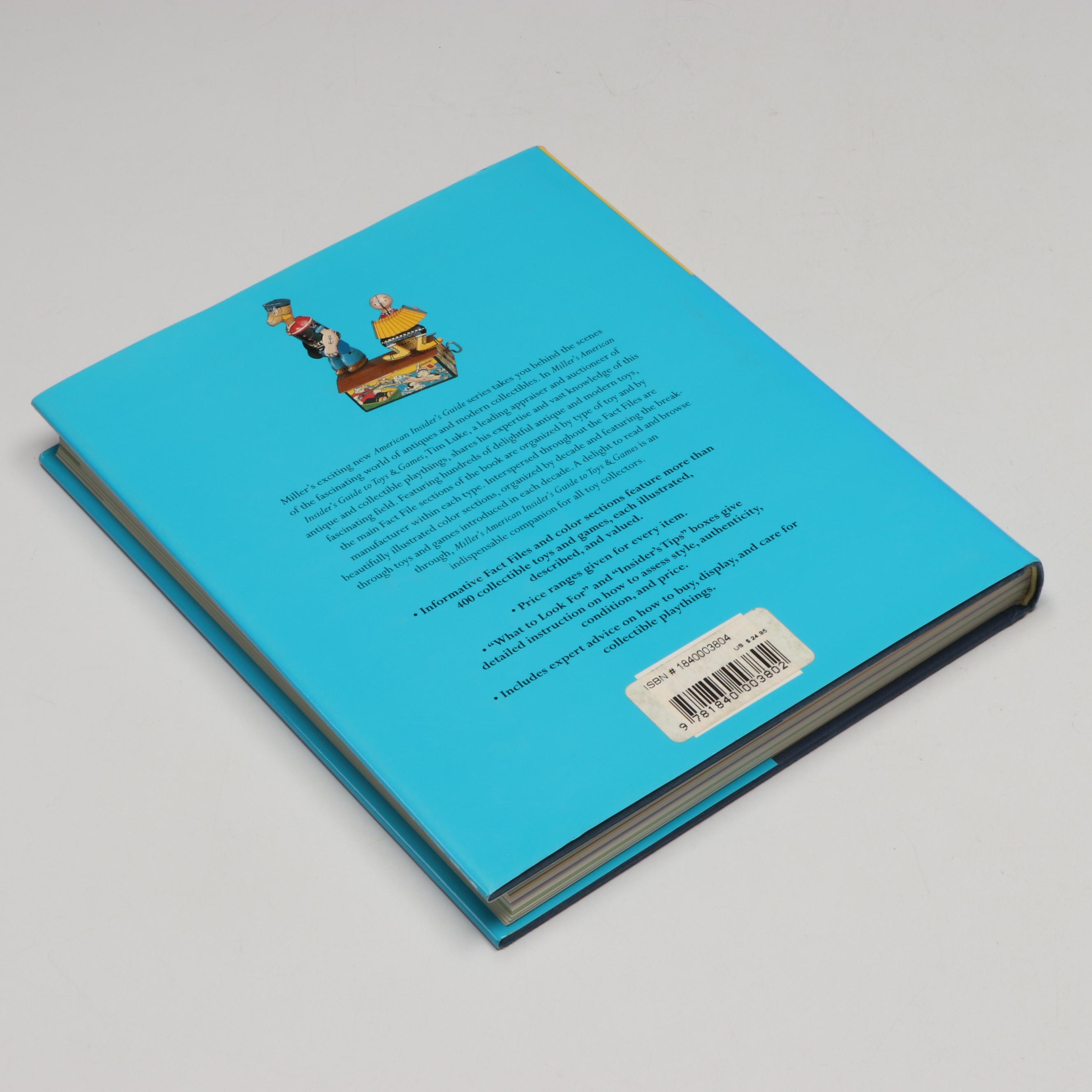 "The Story of American Toys" by Richard O'Brien and More Vintage Toy Books