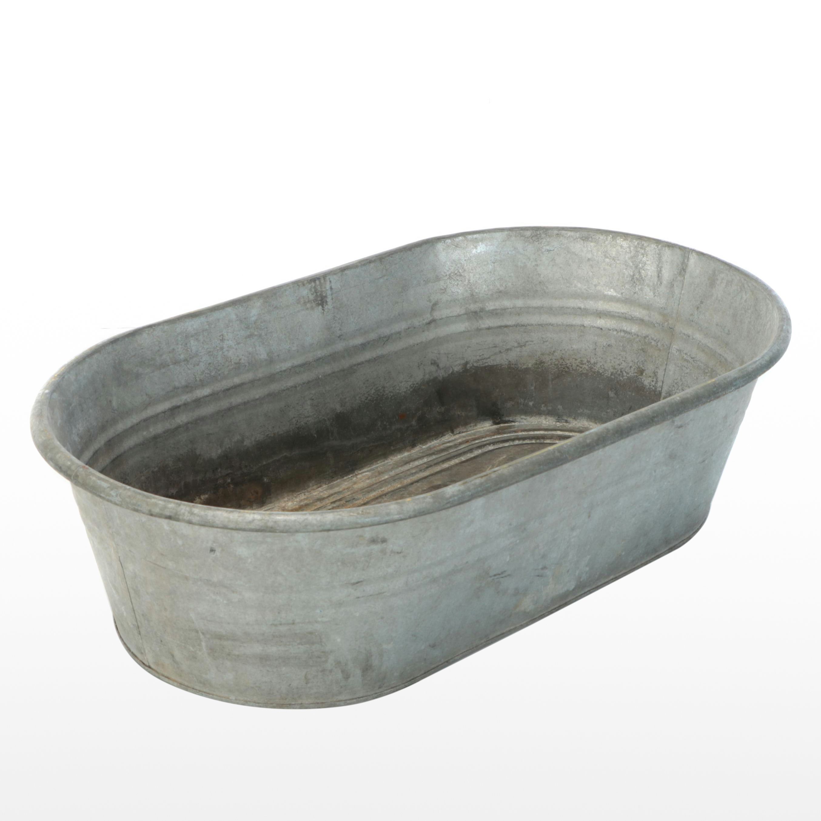 Large Metal Tub