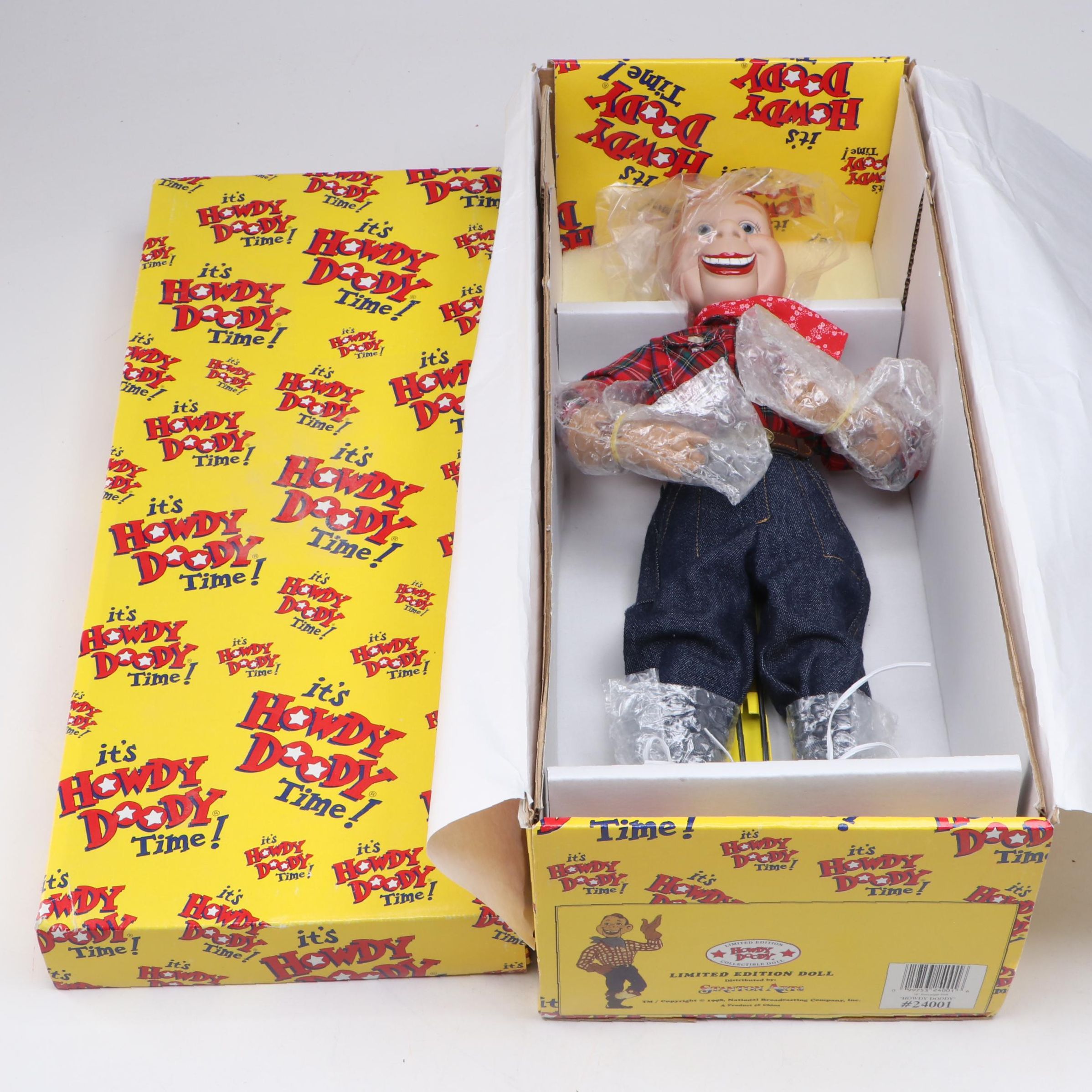 Stanton Arts Howdy Doody 50th Anniversary Hand-Painted Doll